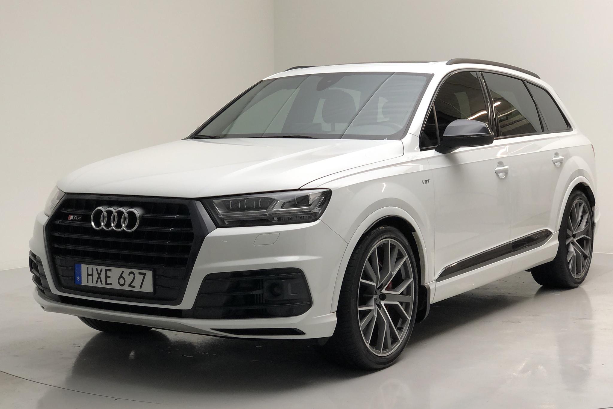 Audi sq7 разгон