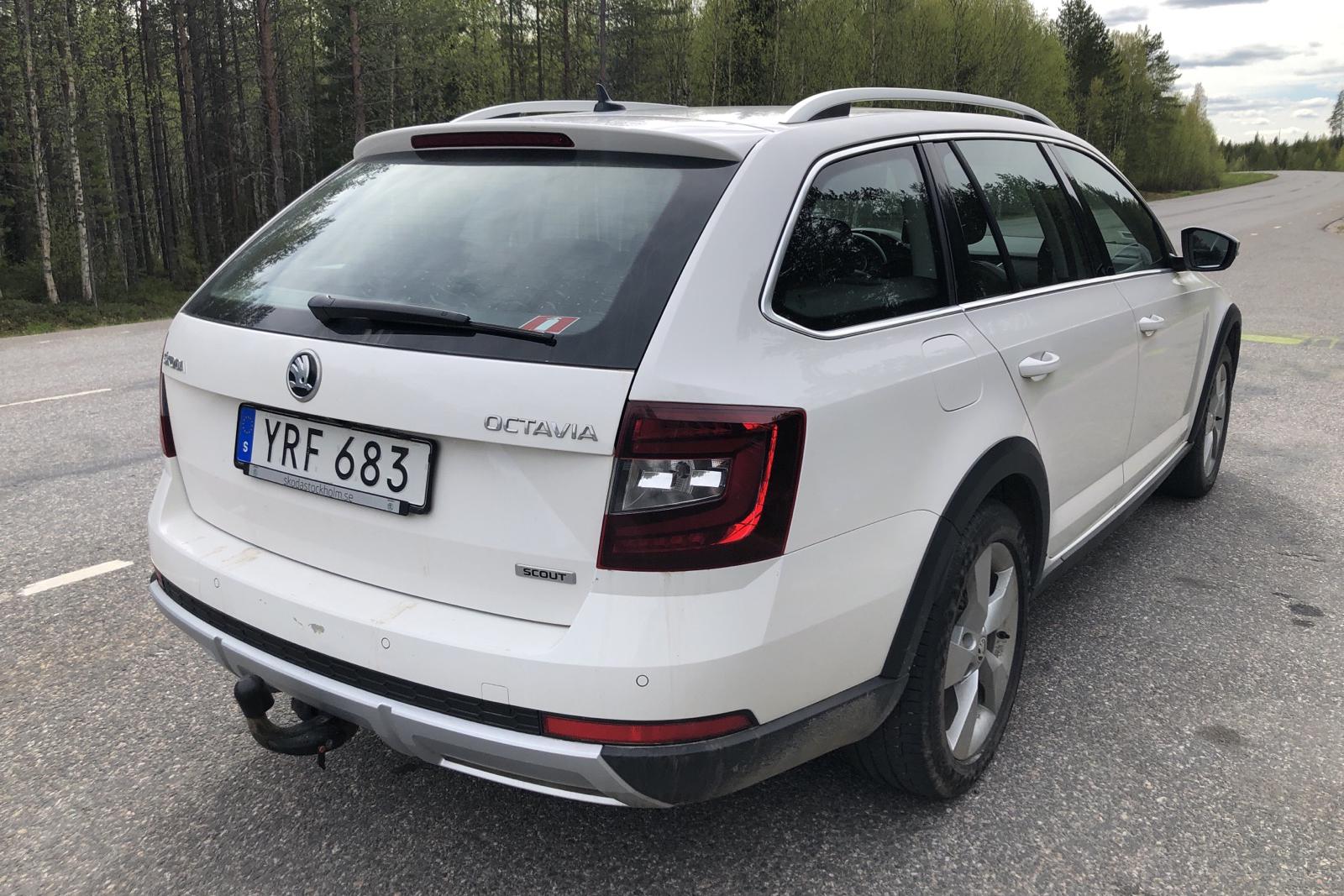 Skoda octavia scout клиренс