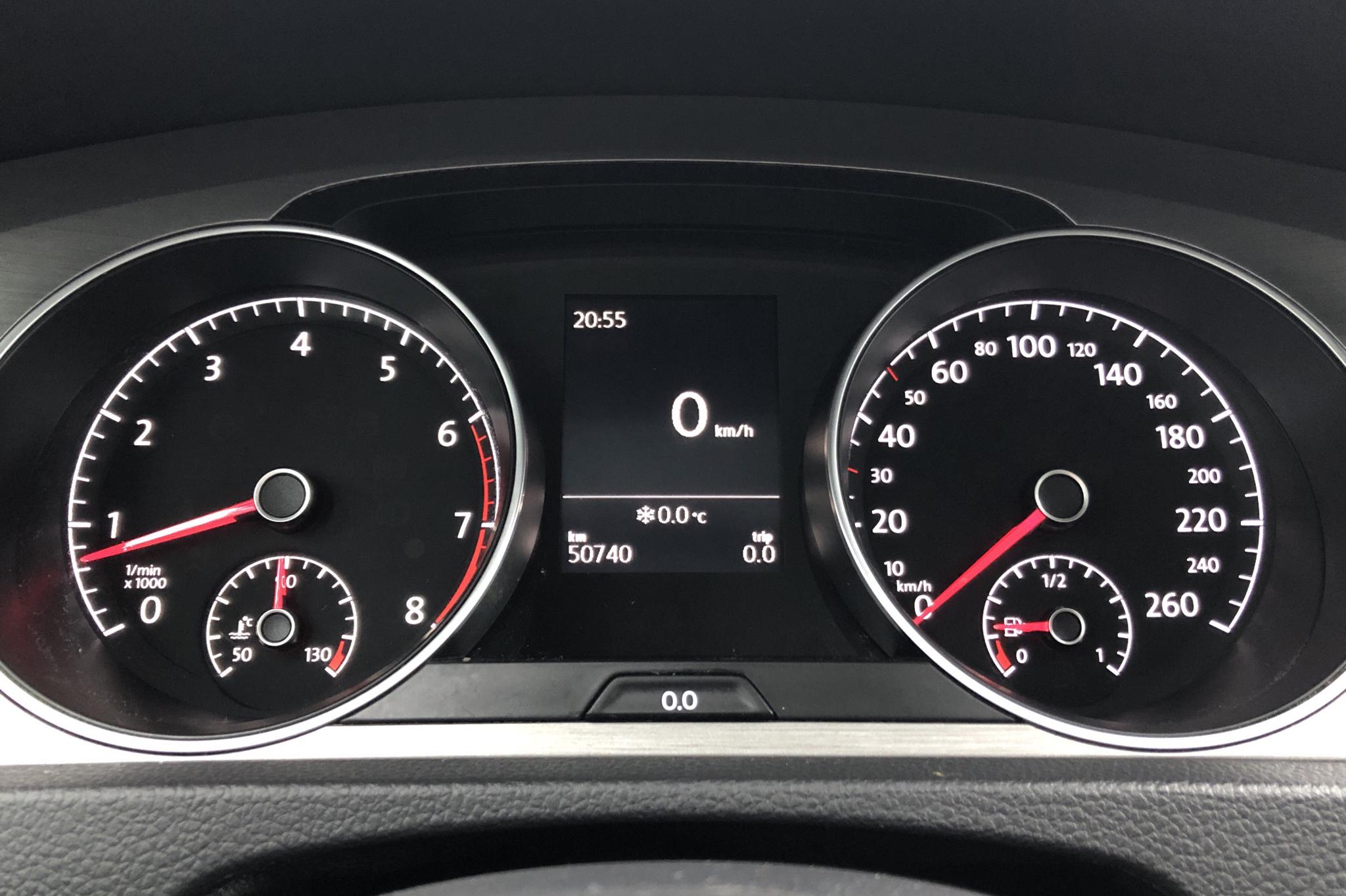 VW Golf VII 1.4 TSI Multifuel Sportscombi (125hk) - 5 074 mil - Manuell - vit - 2017