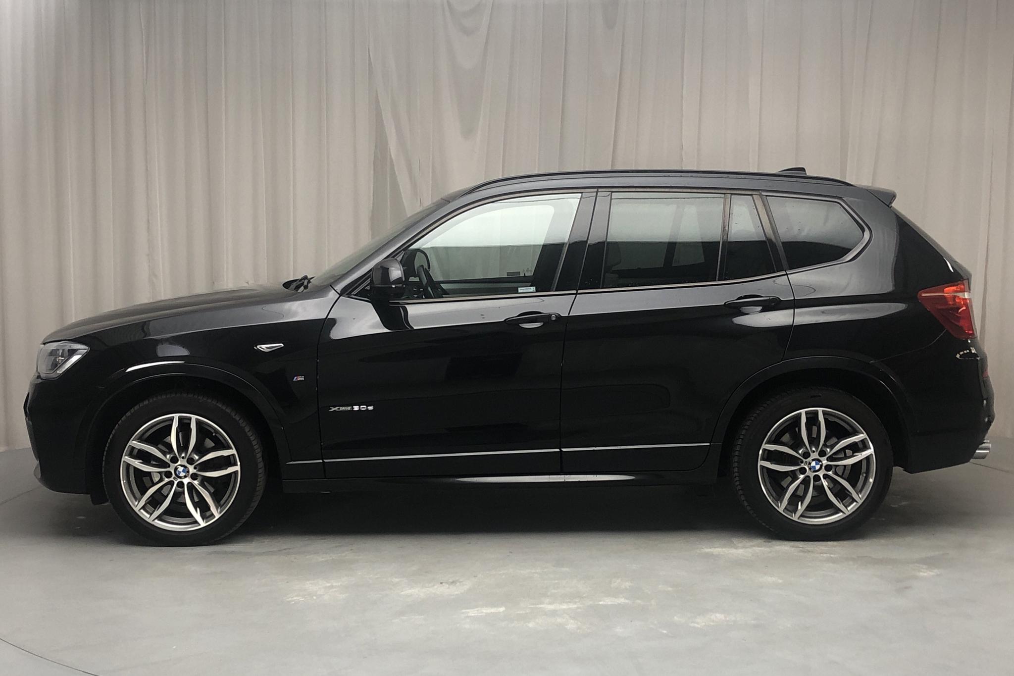 BMW X3 xDrive30d, F25 (258hk) - 107 230 km - Automatic - black - 2016