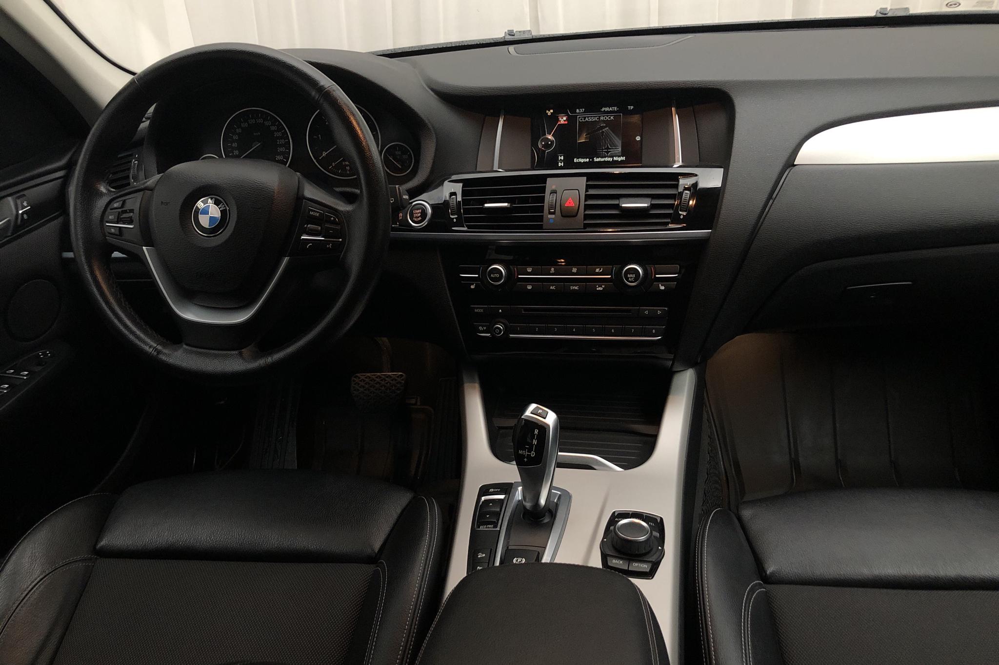 BMW X3 xDrive20d, F25 (190hk) - 93 230 km - Automatic - black - 2016