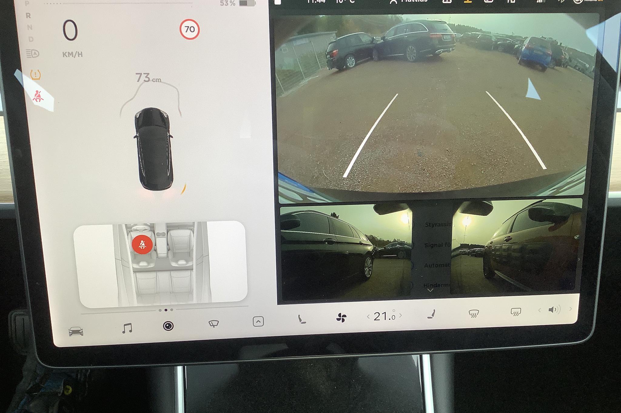Tesla Model 3 Long Range RWD - 4 184 mil - Automat - svart - 2019