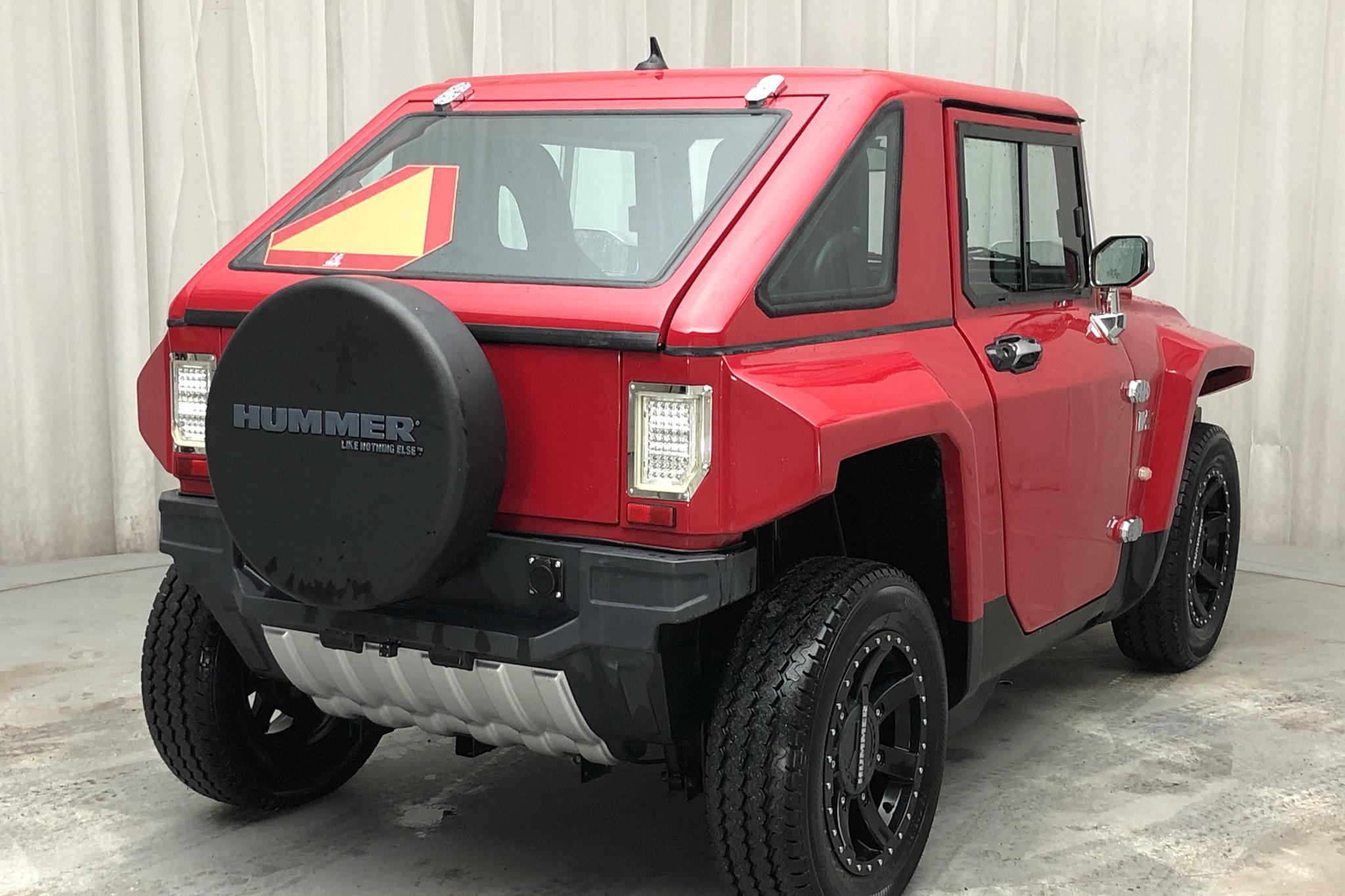 SDV MEV Hummer HX Minihummer Electric Mopedbil - 1 840 km - Automatic - Dark Red - 2019