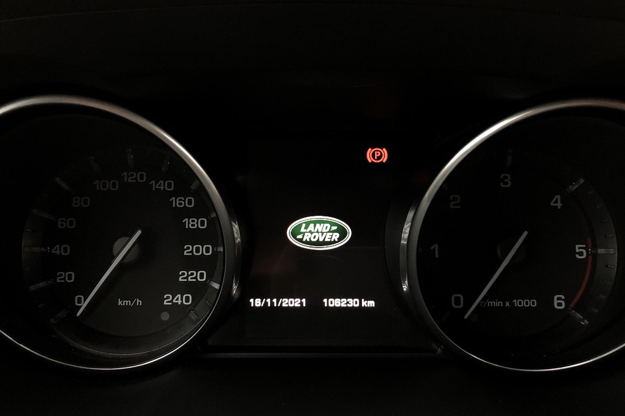 Land Rover Range Rover Evoque 2.2 TD4 5dr (150hk) - 106 230 km - Manual - black - 2015