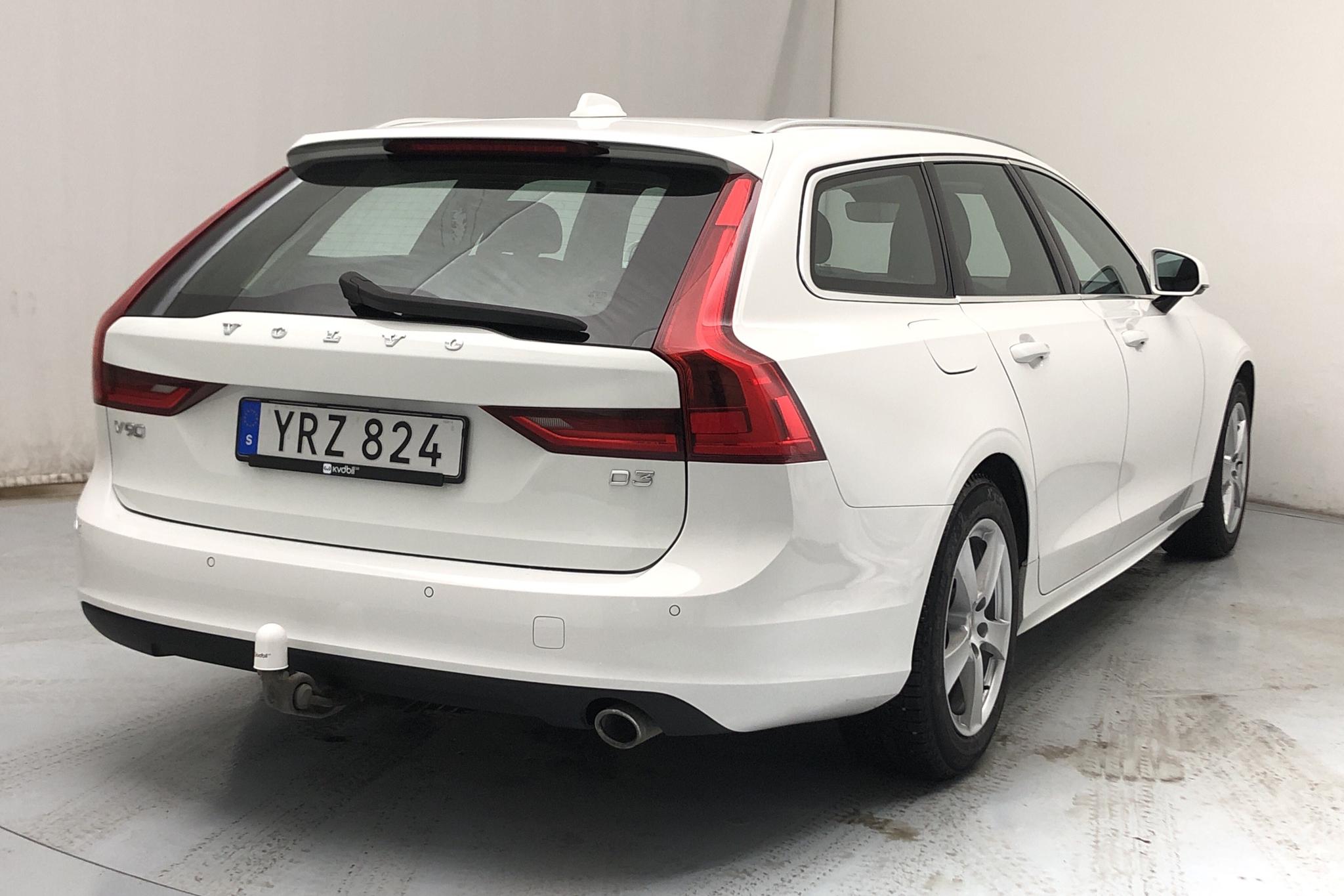 Volvo V90 D3 (150hk) - 75 280 km - Automatic - white - 2019