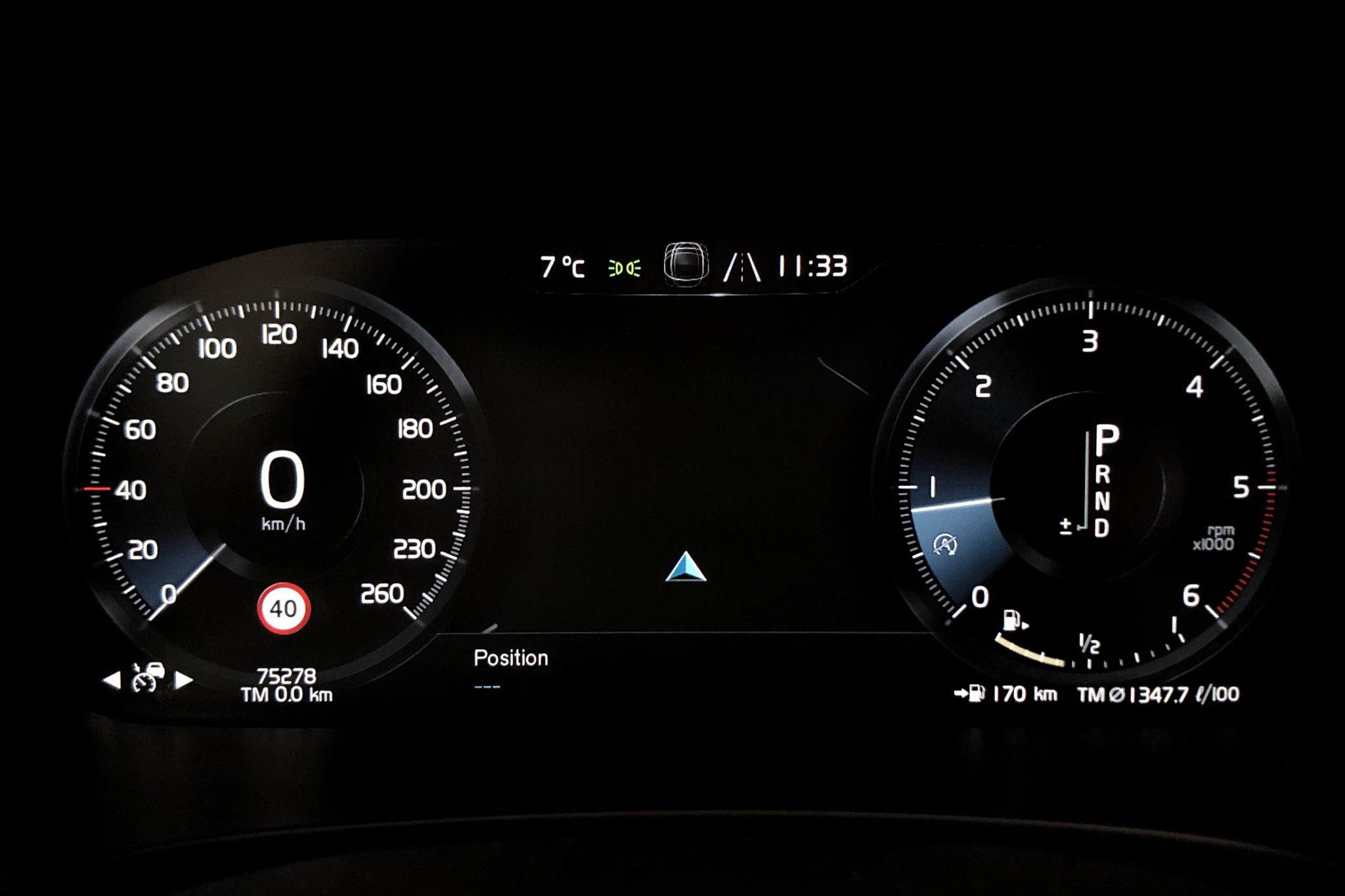 Volvo V90 D3 (150hk) - 7 528 mil - Automat - vit - 2019