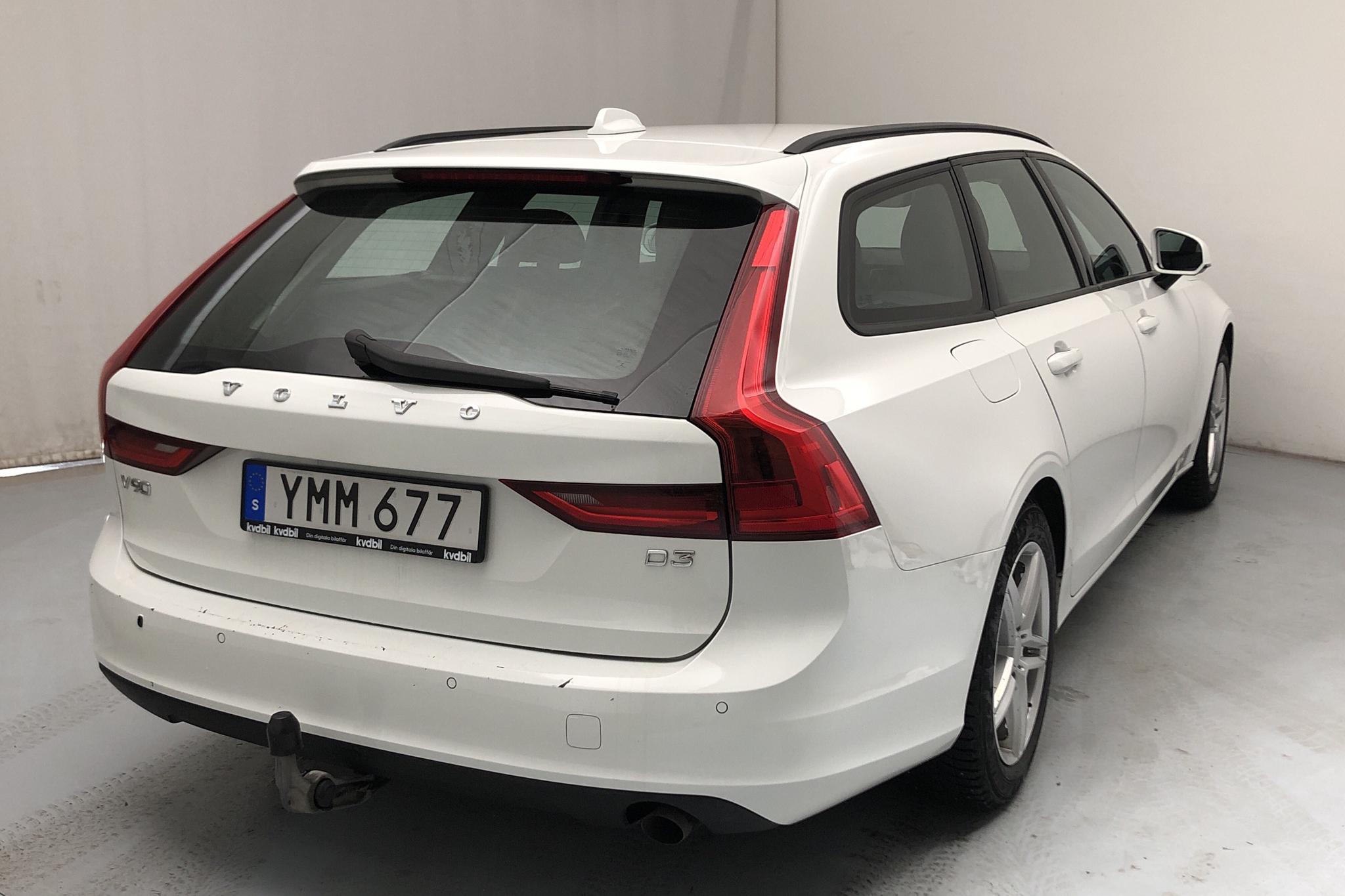 Volvo V90 D3 (150hk) - 90 830 km - Automatic - white - 2018