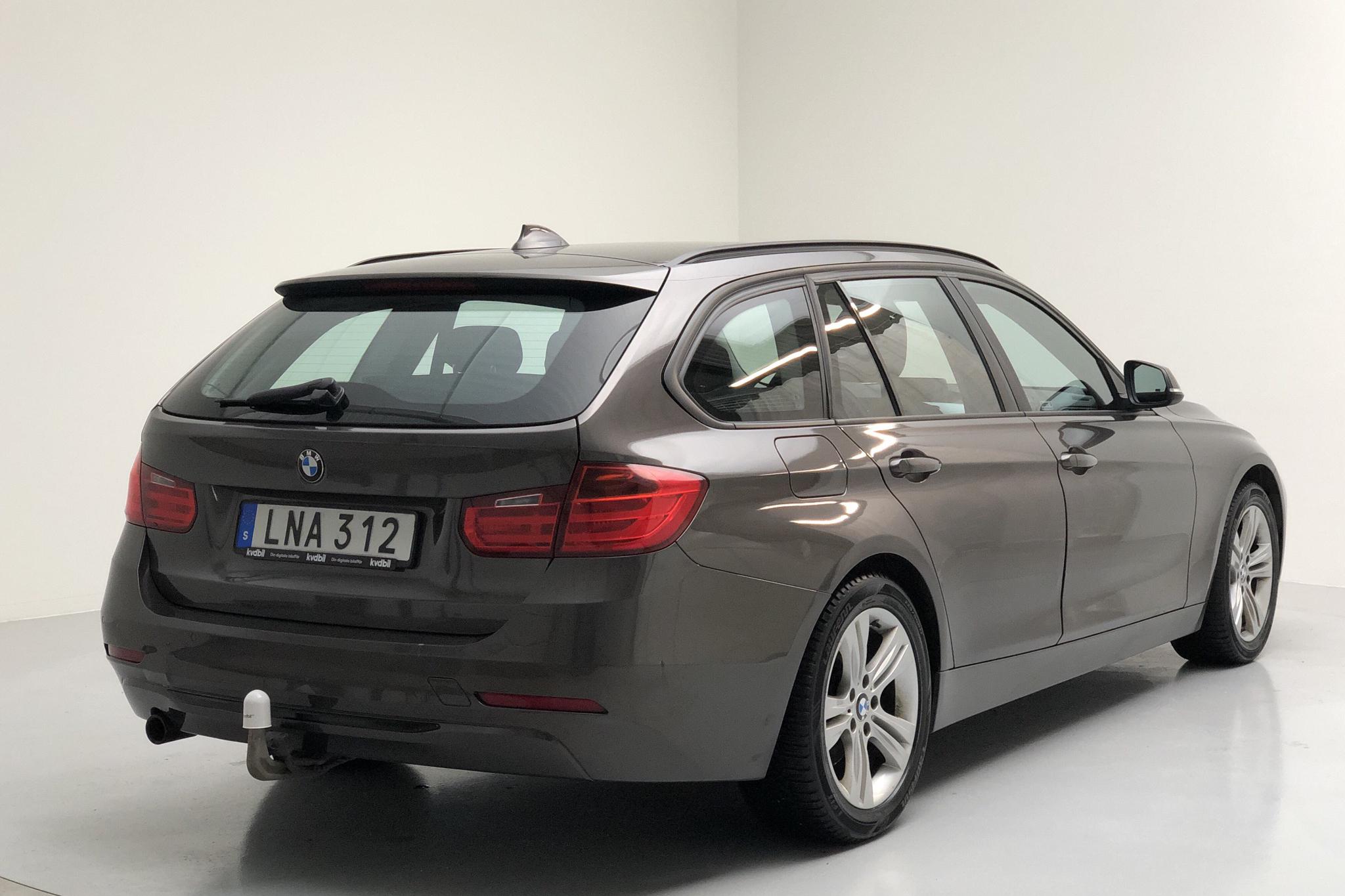 BMW 320d Touring, F31 (184hk) - 16 516 mil - Automat - brun - 2014