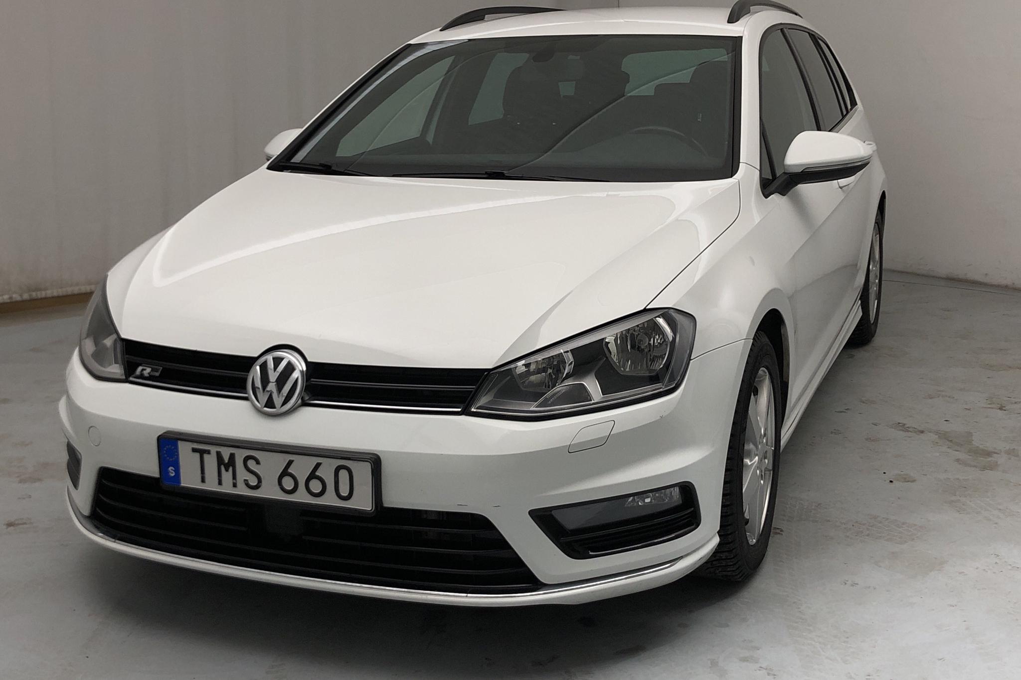 VW Golf VII 2.0 TDI BlueMotion Technology Sportscombi (150hk) - 85 340 km - Automatic - white - 2016