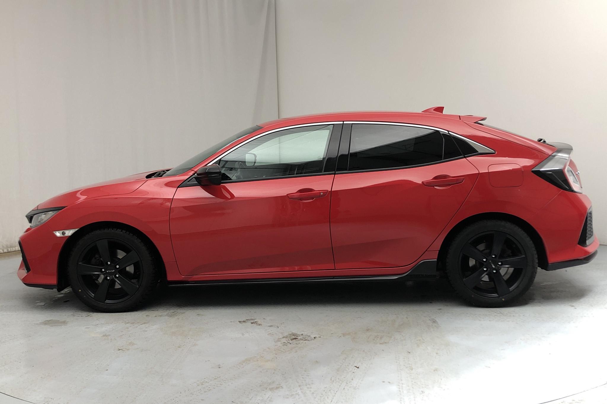 Honda Civic 1.6 i-DTEC 5dr (120hk) - 2 096 mil - Manuell - röd - 2018