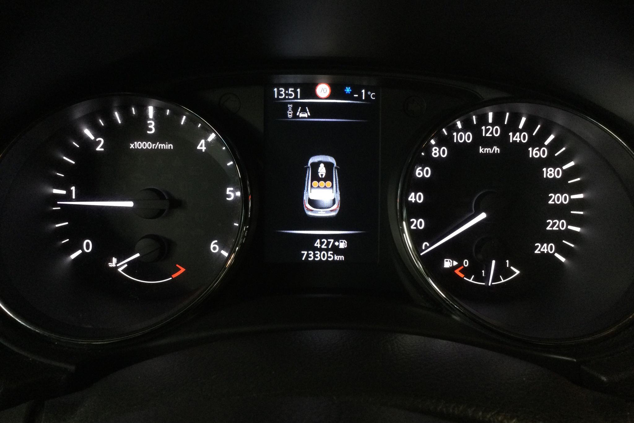 Nissan Qashqai 1.5 dCi (110hk) - 7 331 mil - Manuell - silver - 2016