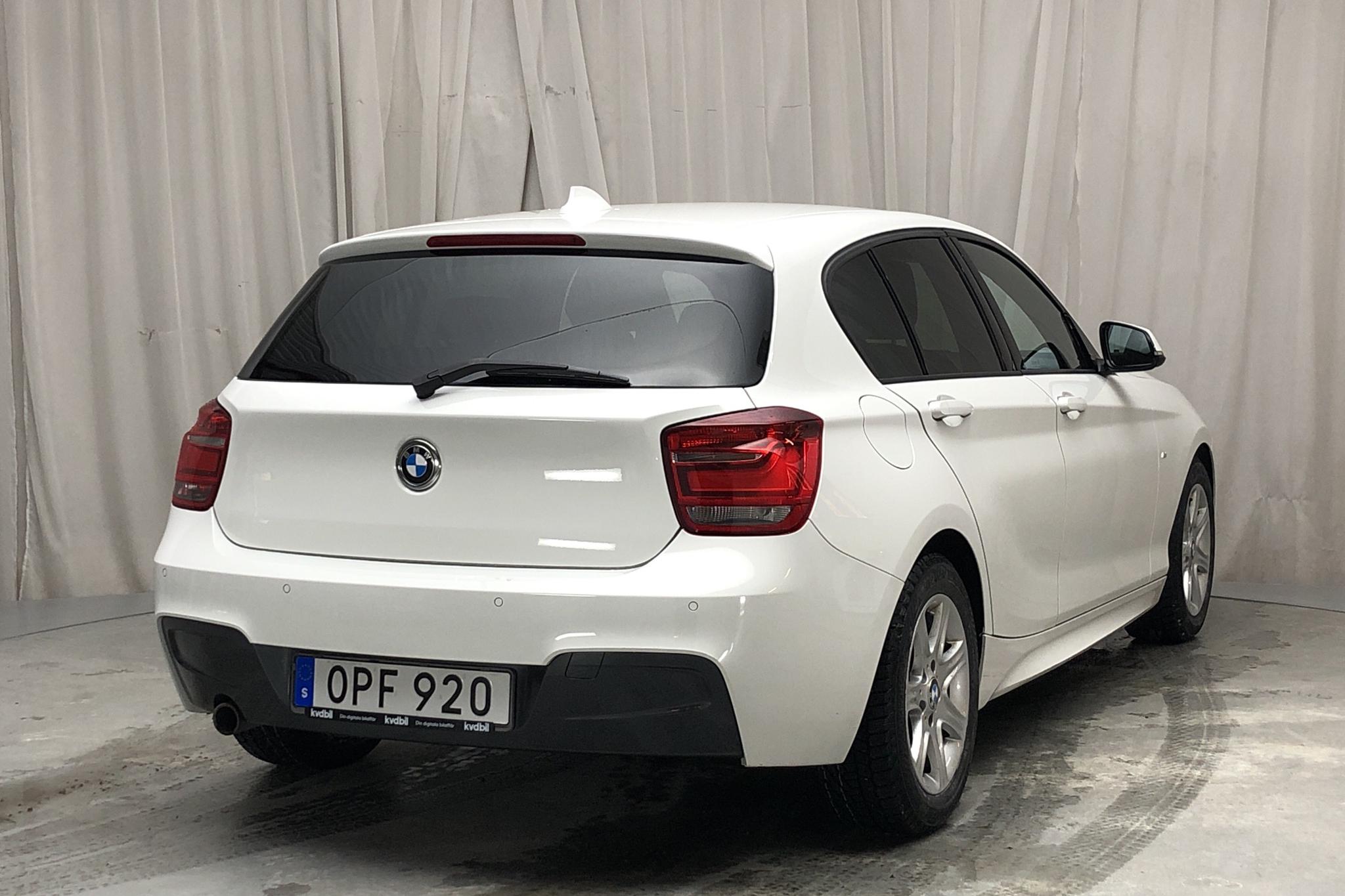 BMW 118d 5dr, F20 (143hk) - 10 234 mil - Manuell - vit - 2014