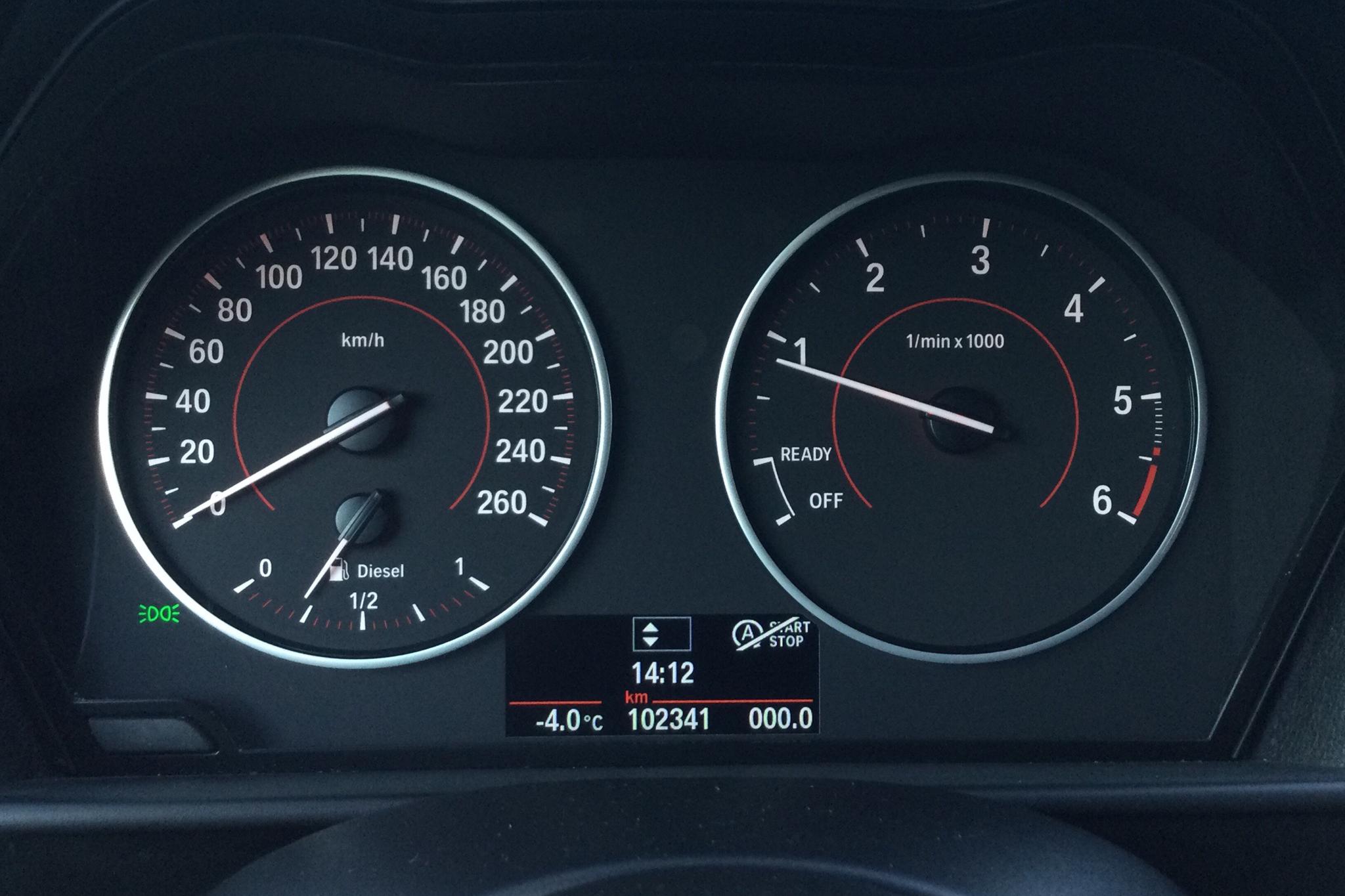 BMW 118d 5dr, F20 (143hk) - 10 234 mil - Manuell - vit - 2014