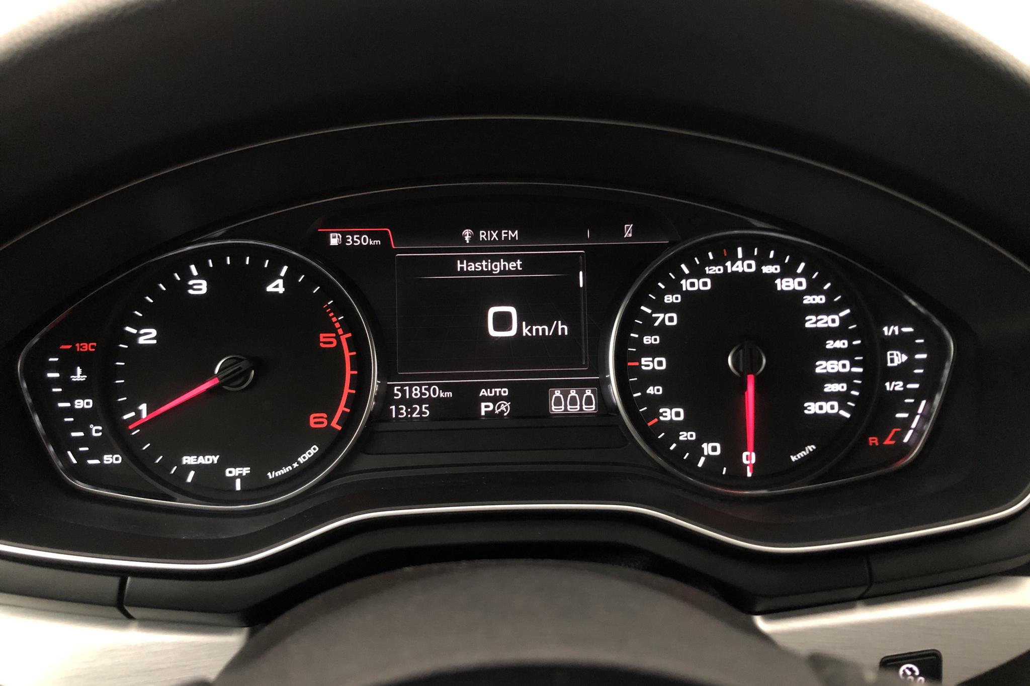 Audi A4 2.0 TDI Avant quattro (190hk) - 51 860 km - Automatic - black - 2018