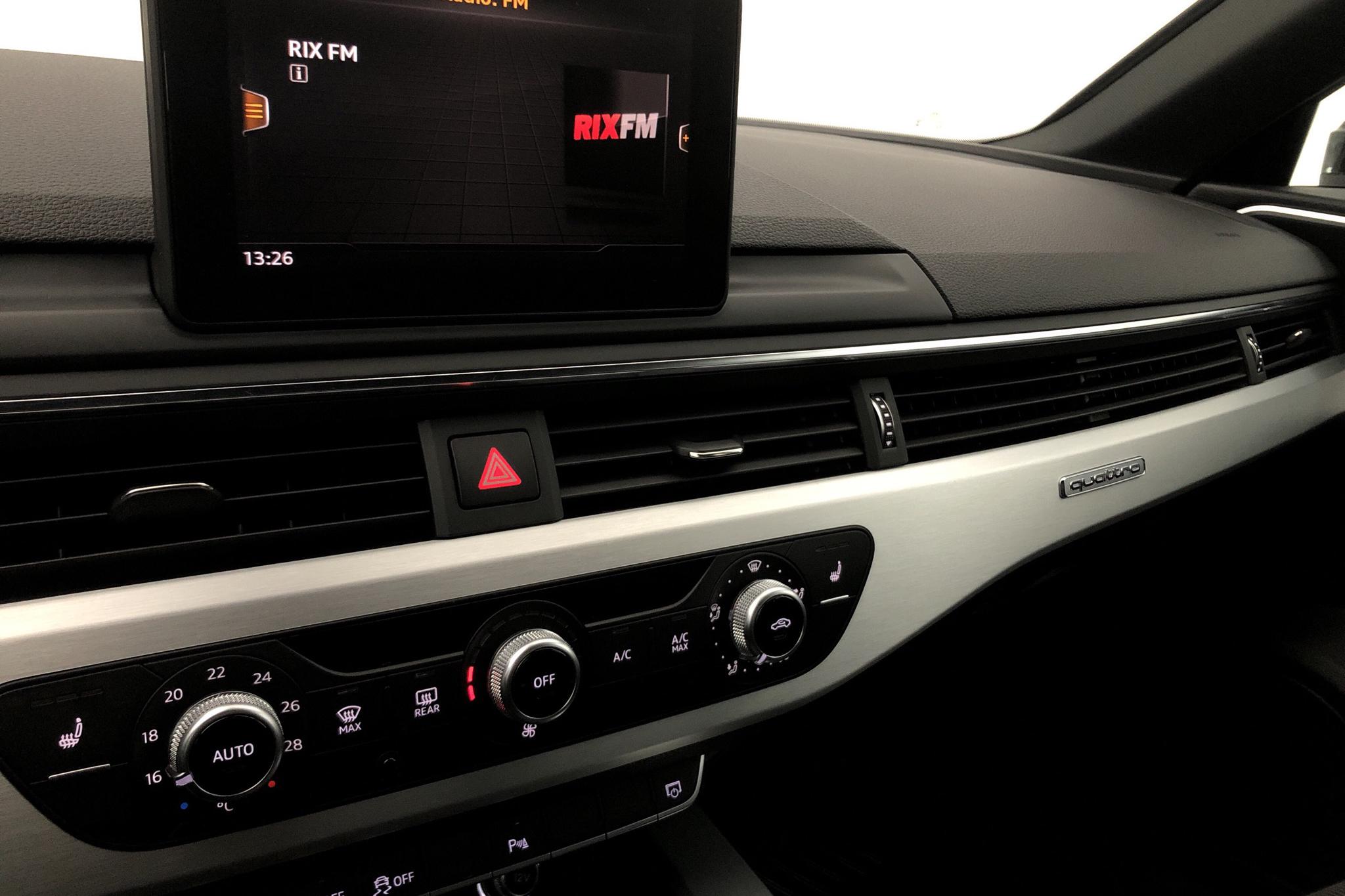 Audi A4 2.0 TDI Avant quattro (190hk) - 51 860 km - Automatic - black - 2018