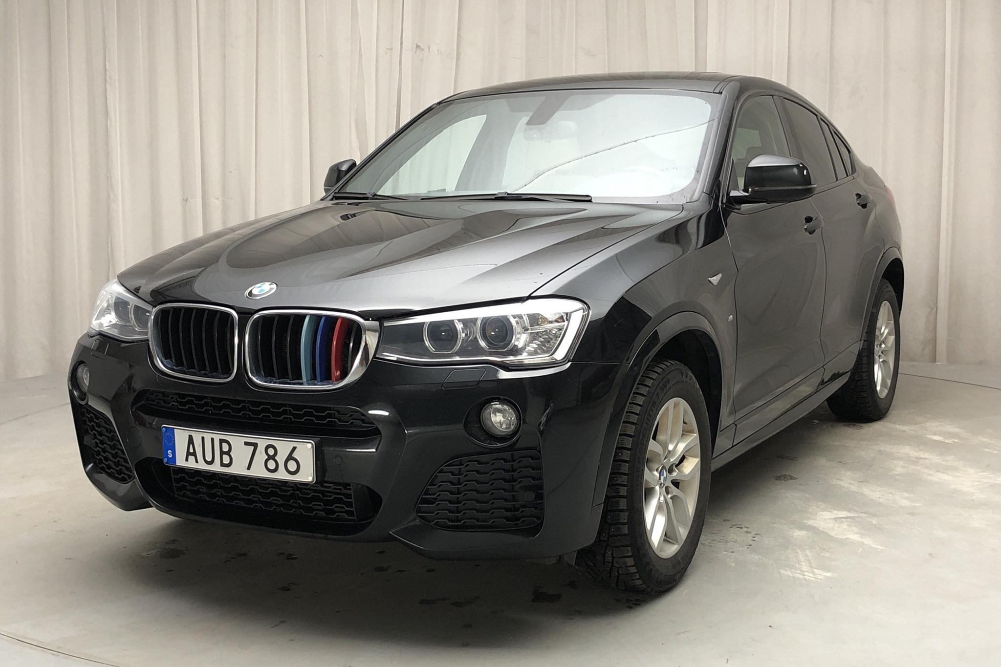 BMW X4 xDrive 20d, F26 (190hk) - 157 750 km - Automatic - black - 2015