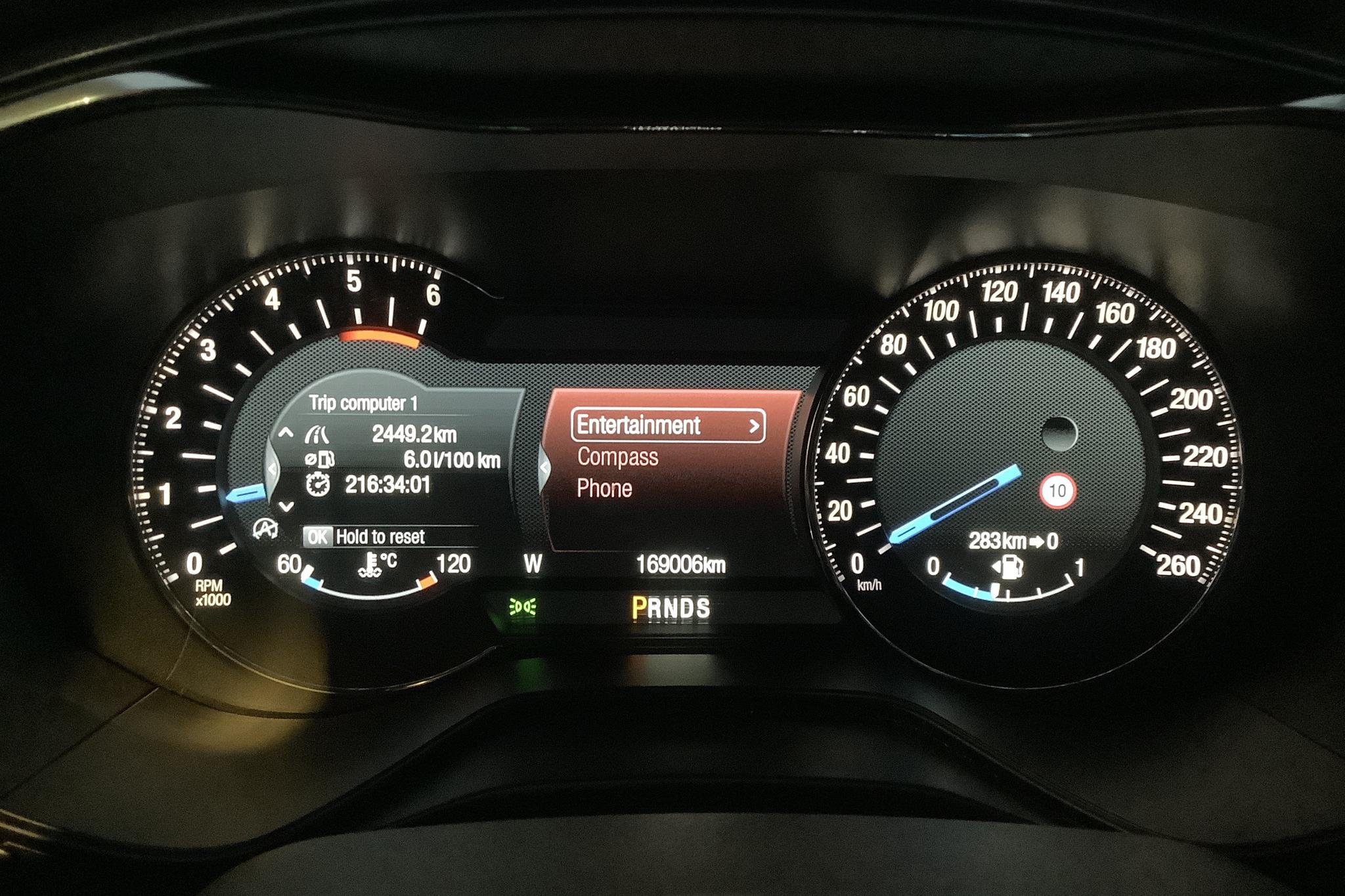 Ford Mondeo 2.0 TDCi 5dr (180hk) - 16 900 mil - Automat - röd - 2016