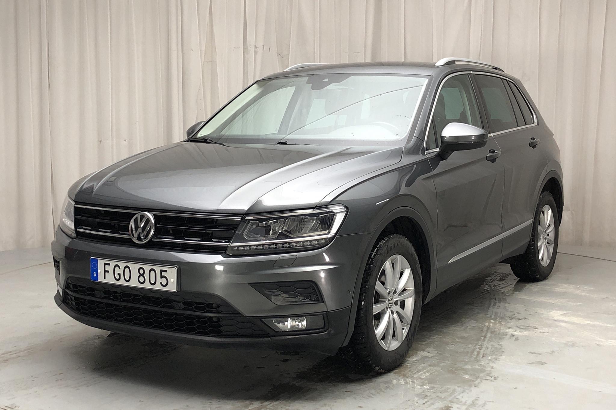 VW Tiguan 1.4 TSI 4MOTION (150hk) - 81 210 km - Automatic - silver - 2018
