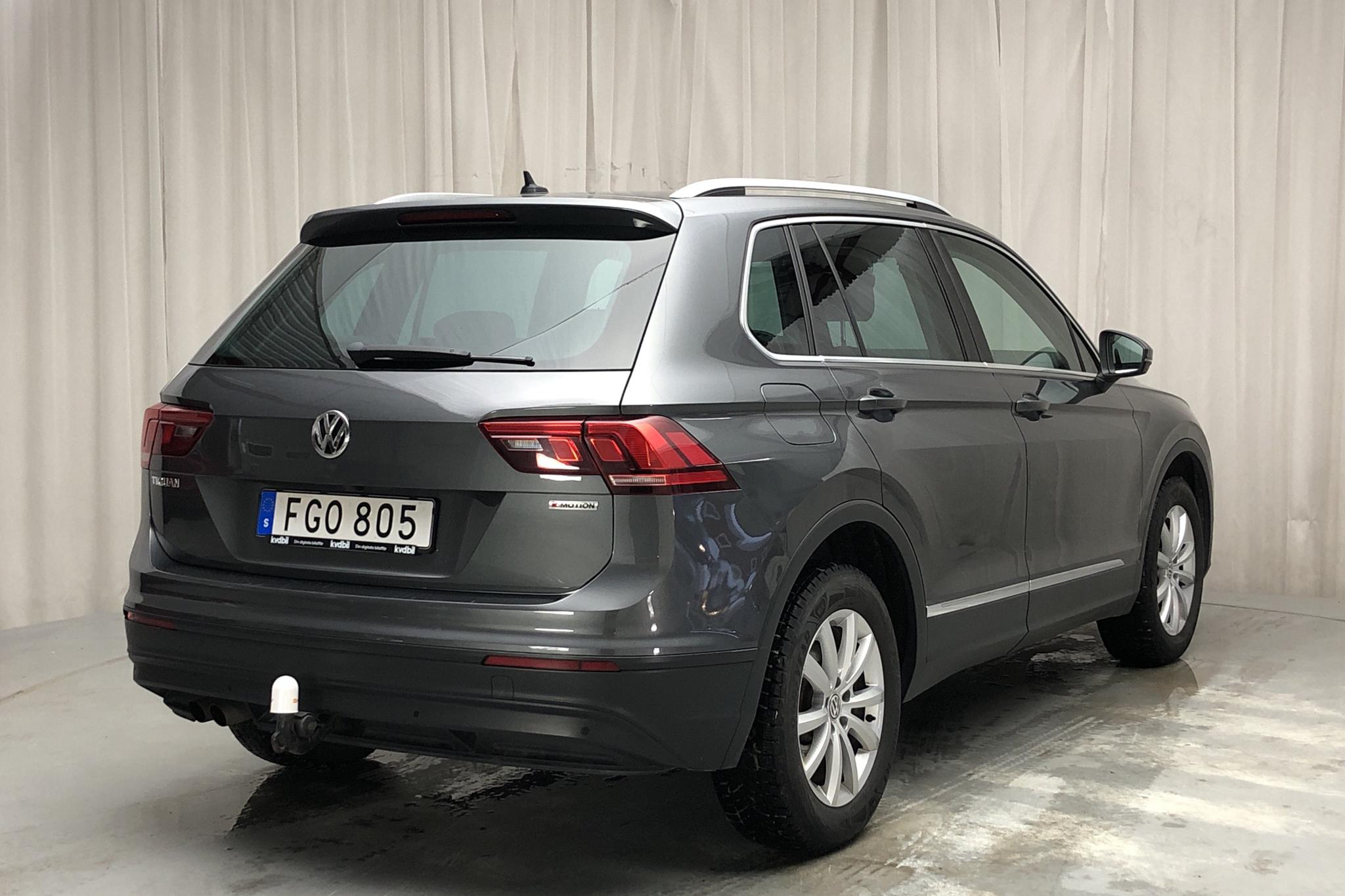VW Tiguan 1.4 TSI 4MOTION (150hk) - 8 121 mil - Automat - silver - 2018