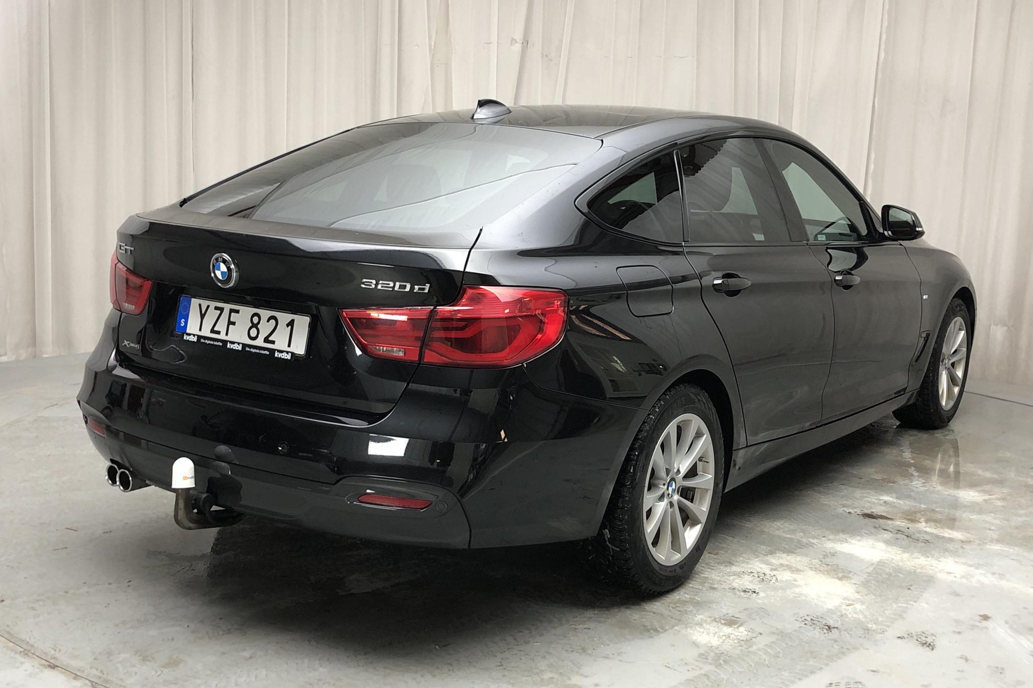 BMW 320d GT xDrive, F34 (190hk) - 100 840 km - Automatic - black - 2018