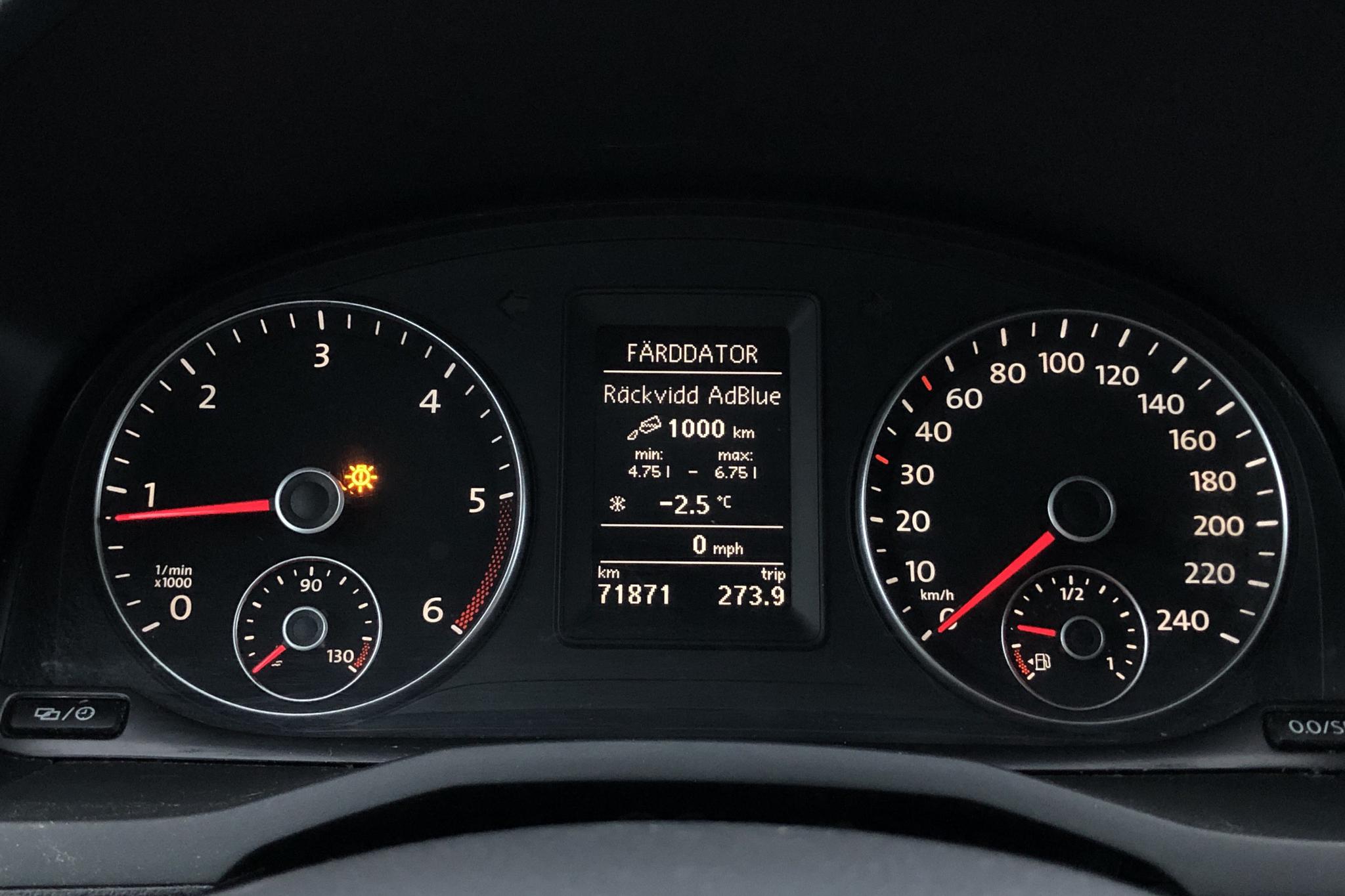 VW Caddy 2.0 TDI Skåp 4MOTION (122hk) - 71 880 km - Manual - 2017