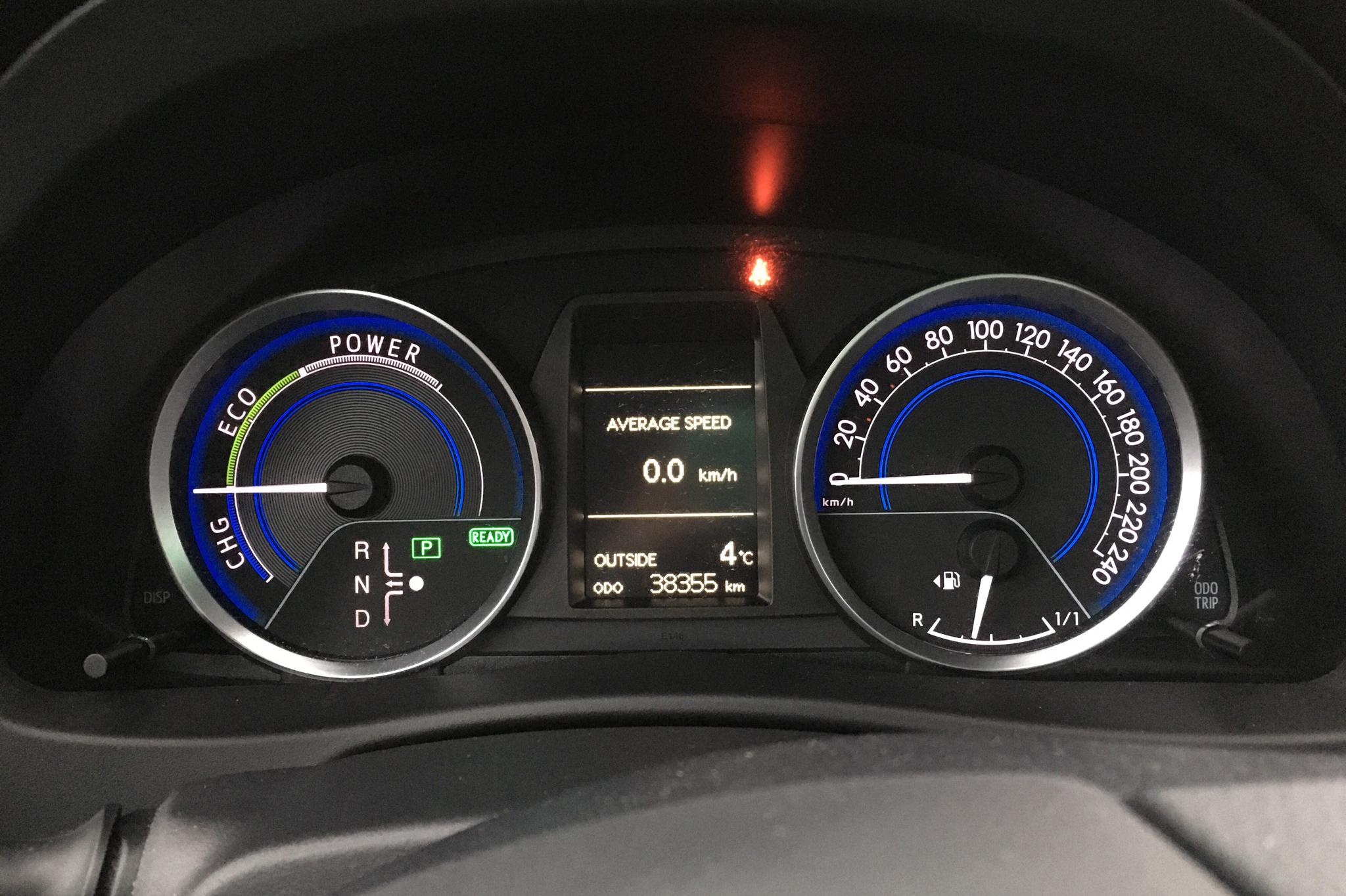 Toyota Auris 1.8 HSD 5dr (99hk) - 3 835 mil - Automat - Dark Red - 2015