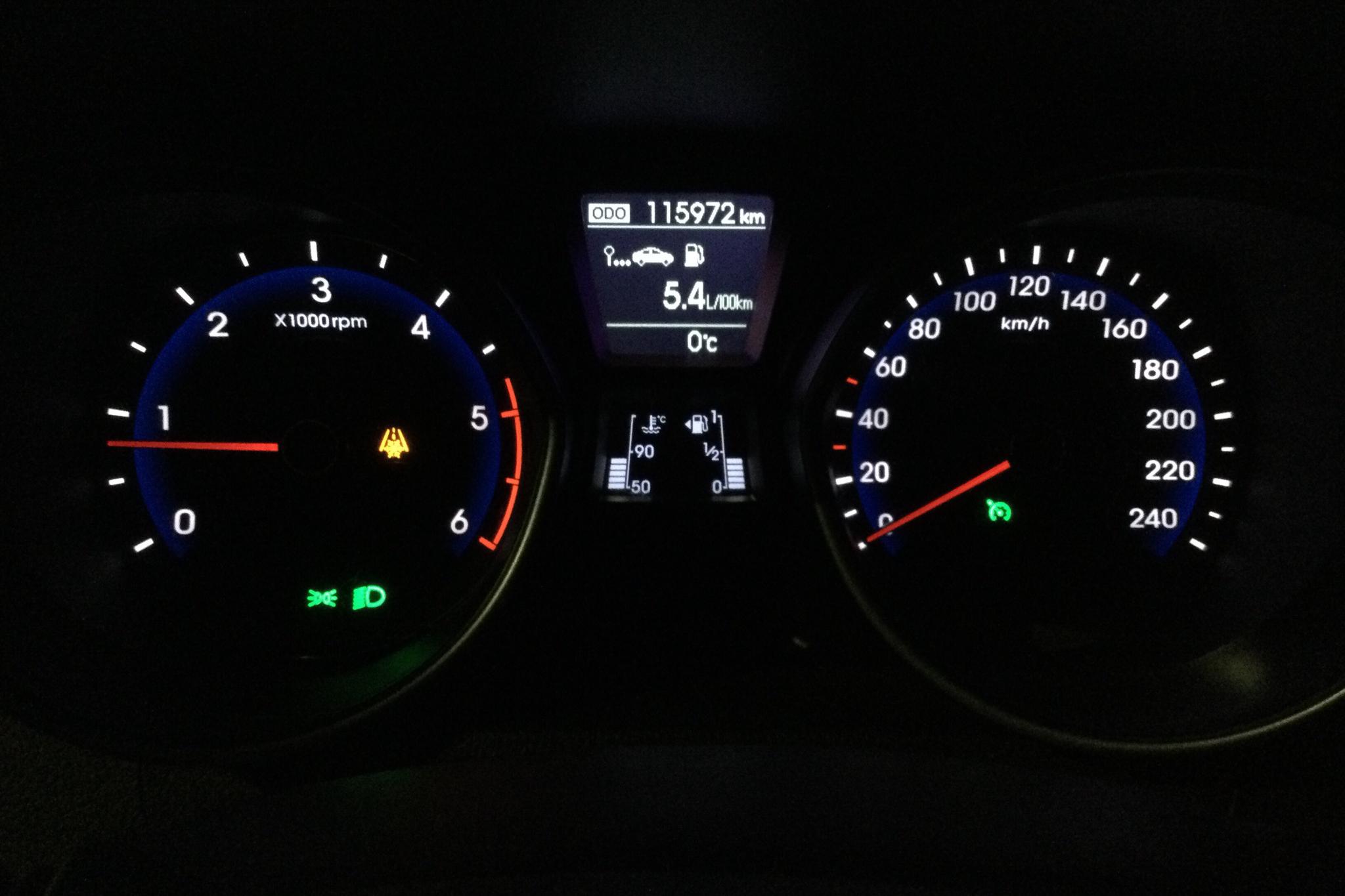 Hyundai i30 1.6 CRDi Kombi (110hk) - 115 970 km - Manual - white - 2014