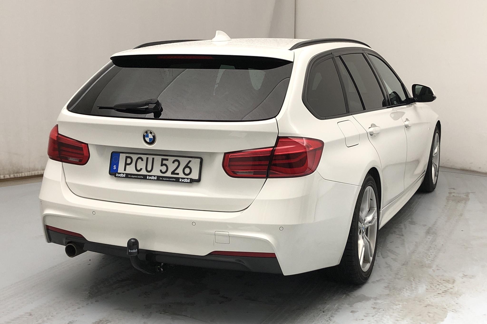 BMW 318d Touring, F31 (150hk) - 10 450 mil - Automat - vit - 2017