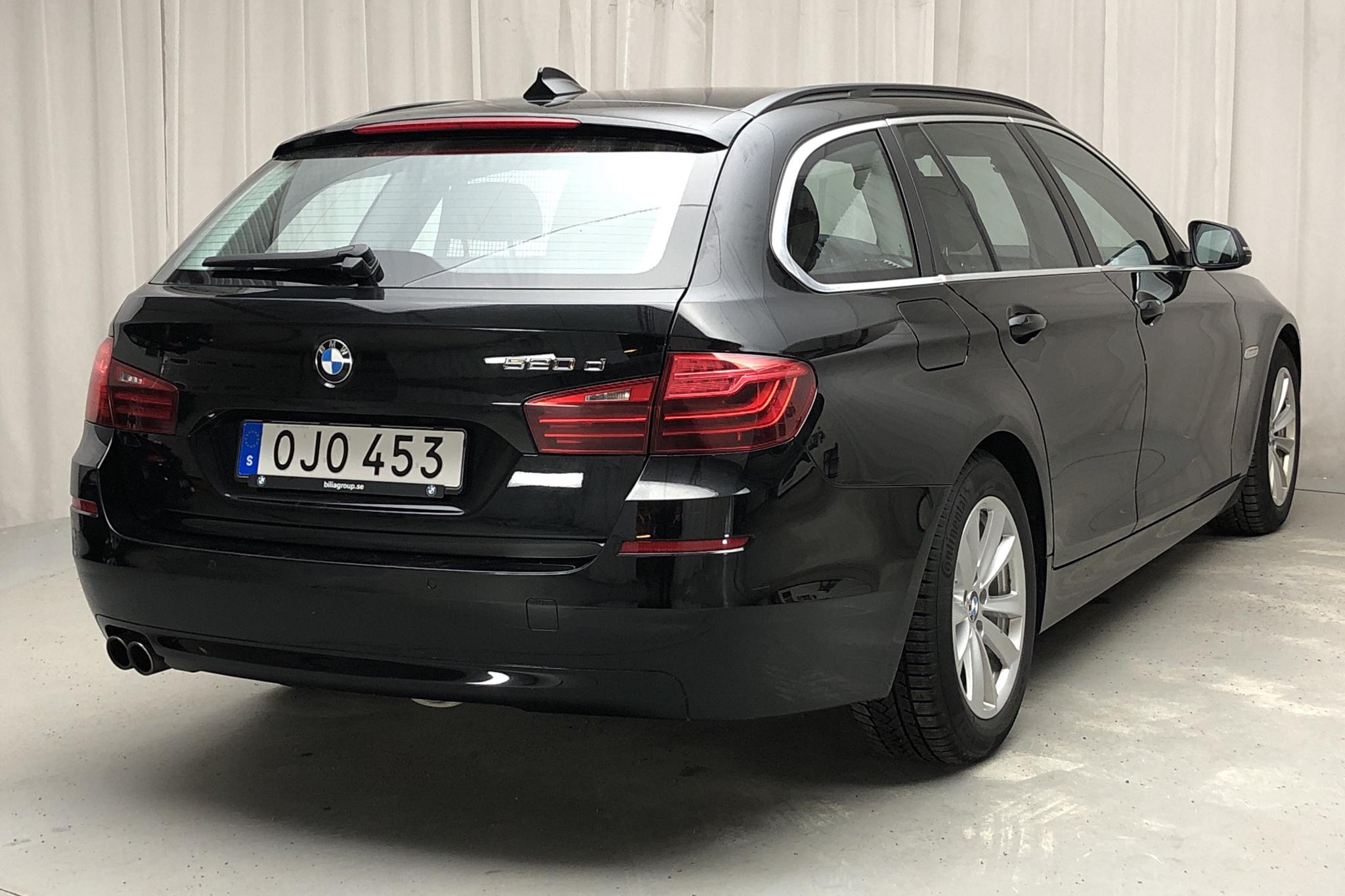 BMW 520d Touring, F11 (190hk) - 106 730 km - Automatic - black - 2017