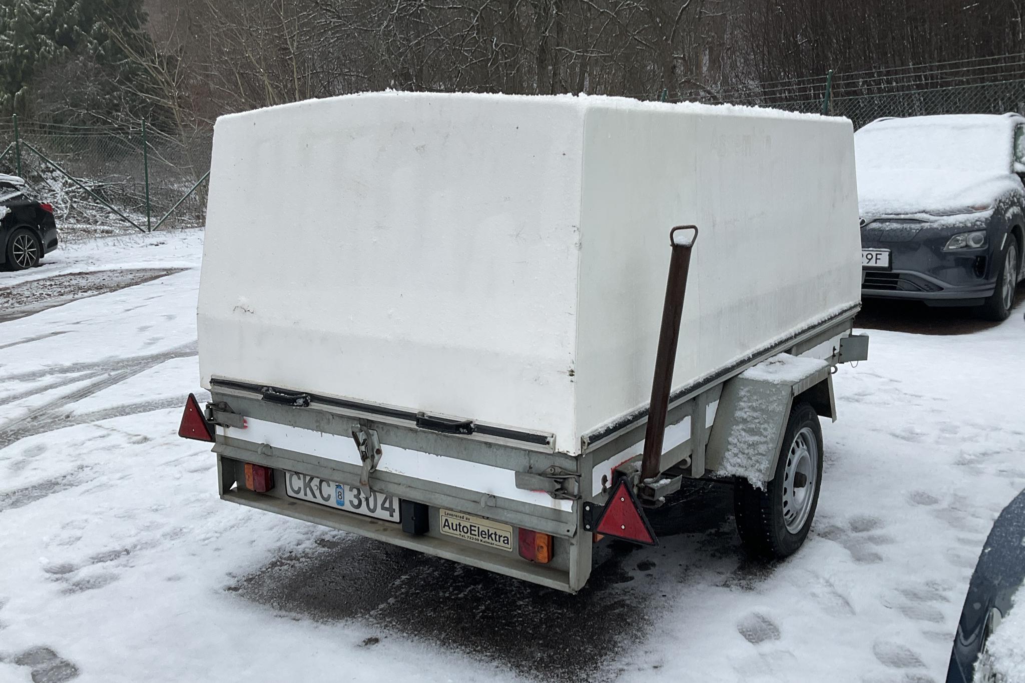 SÄVSJÖSLÄPET SSEK 750 Kåpsläpvagn - 0 mil - grå - 1998