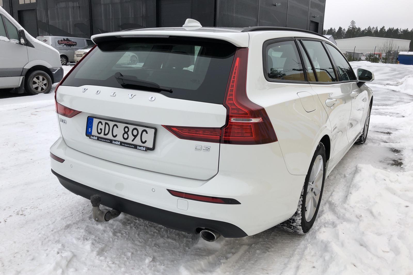 Volvo V60 D3 (150hk) - 48 600 km - Automatic - white - 2020