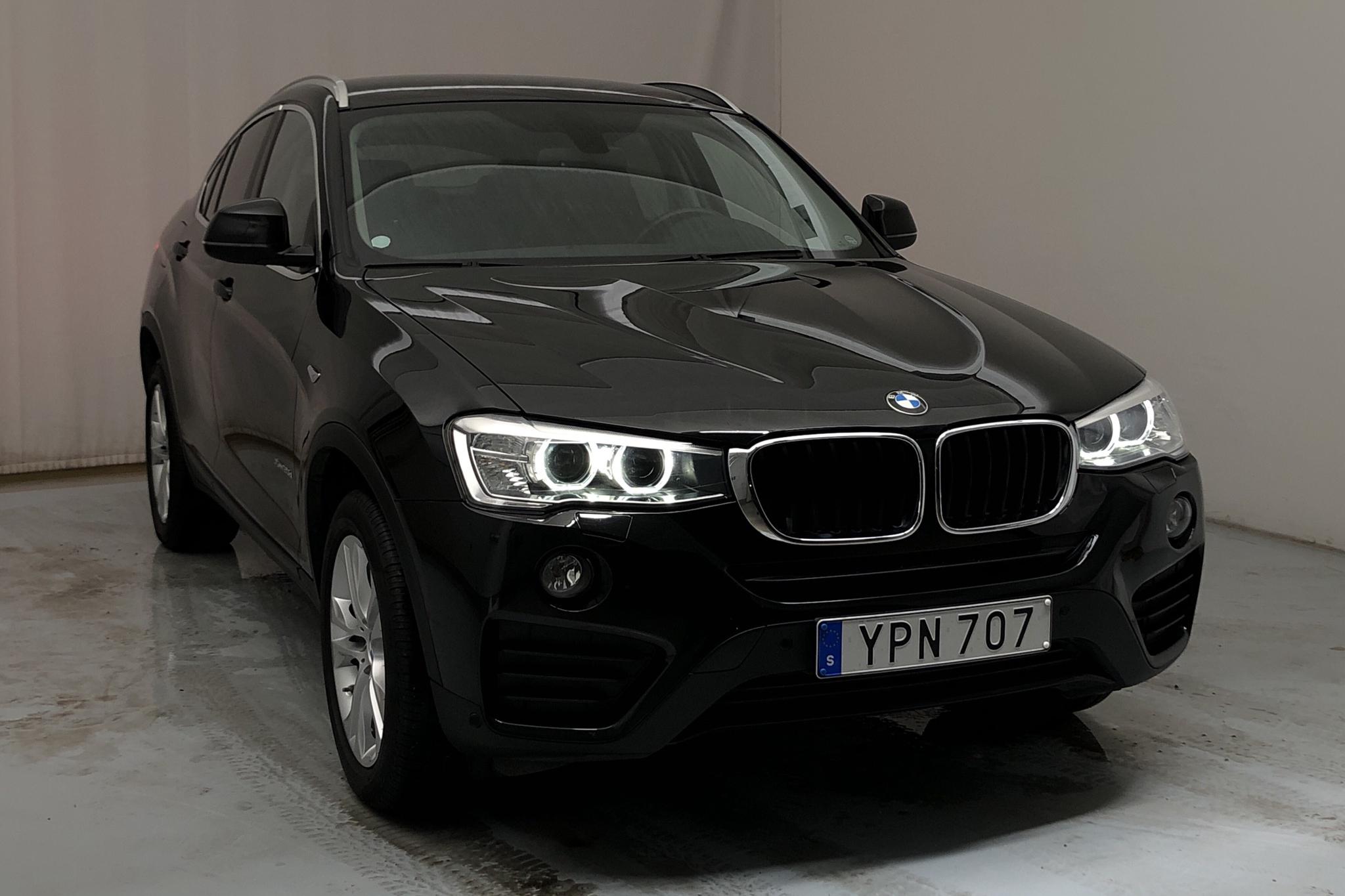 BMW X4 xDrive 20d, F26 (190hk) - 67 750 km - Automatic - black - 2017