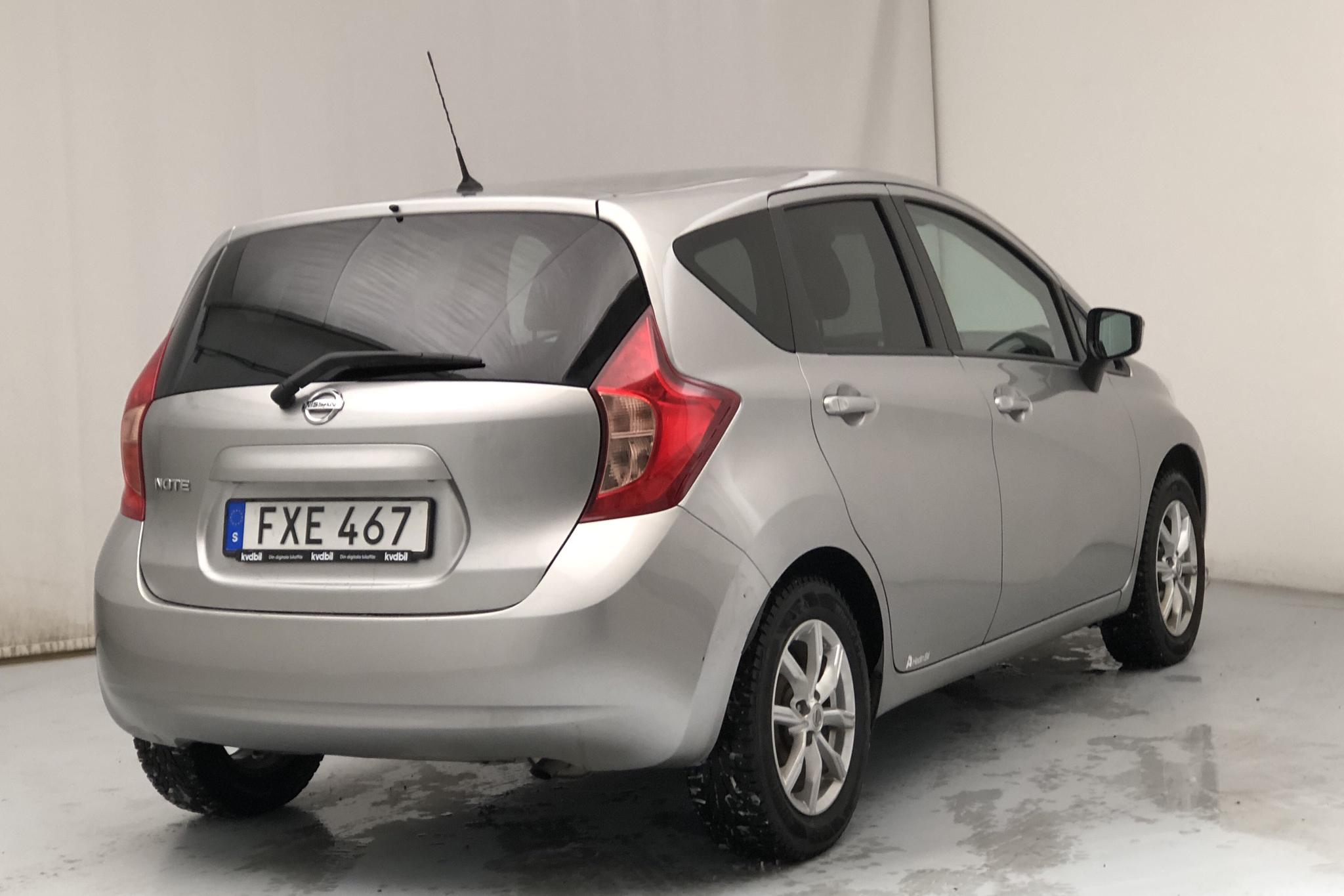 Nissan Note 1.2 (80hk) - 10 000 mil - Manuell - silver - 2015