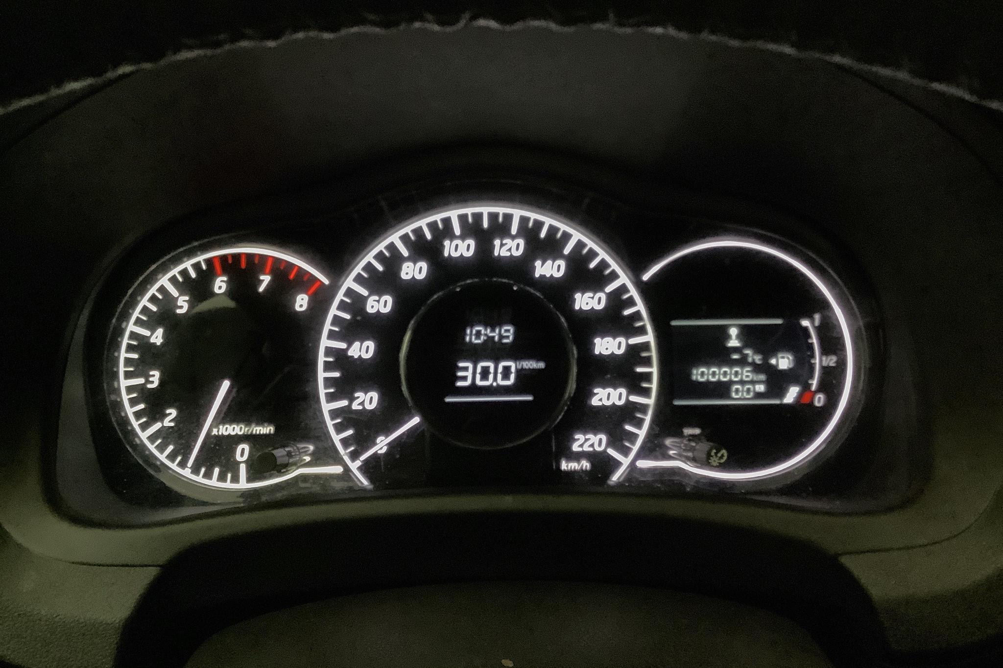 Nissan Note 1.2 (80hk) - 100 000 km - Manual - silver - 2015