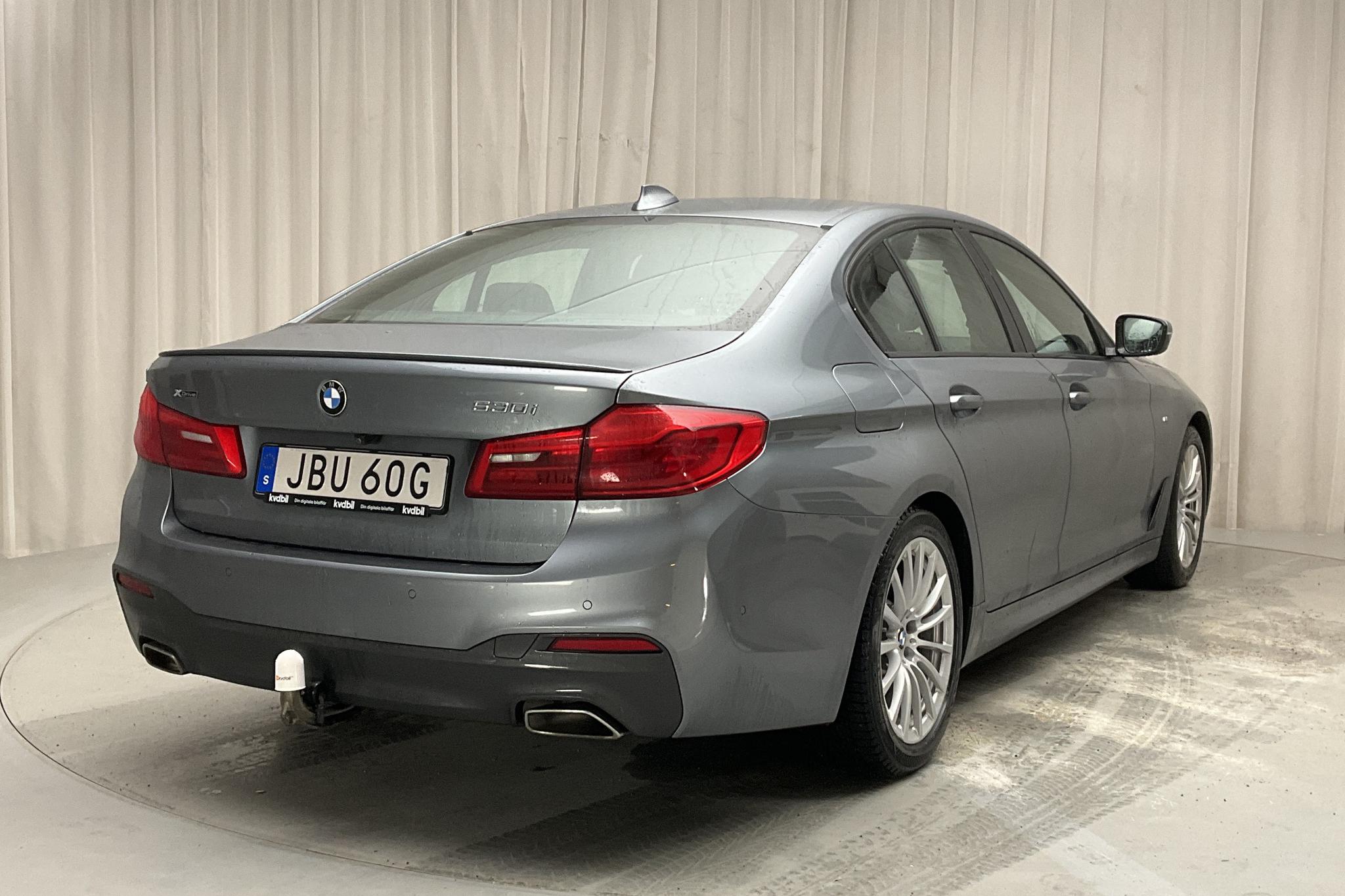 BMW 530i xDrive Sedan, G30 (252hk) - 3 497 mil - Automat - blå - 2019