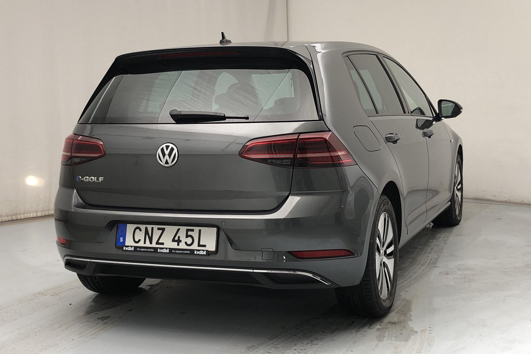 VW e-Golf VII 5dr (136hk) - 45 510 km - Automatic - Dark Grey - 2019