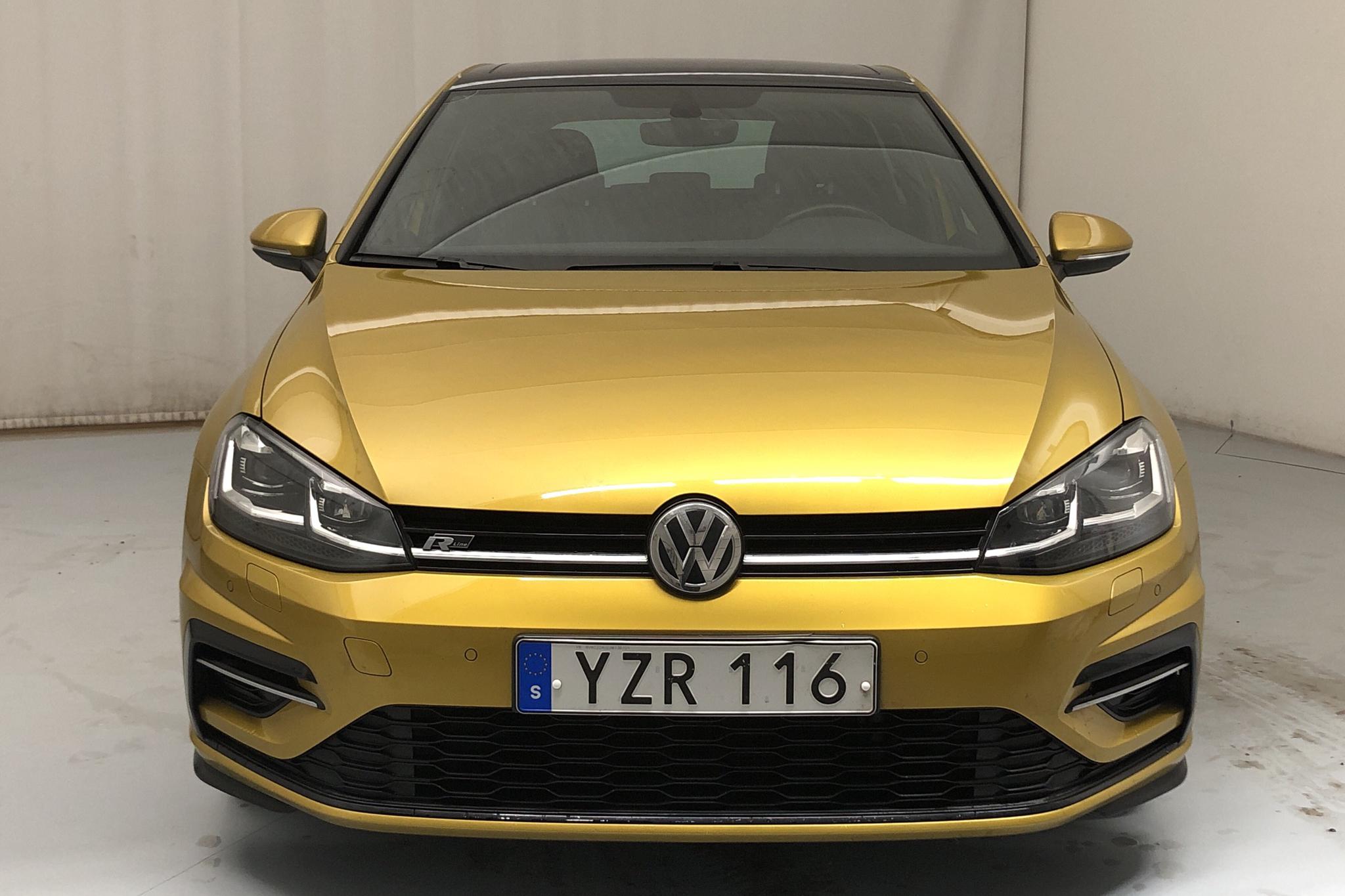 VW Golf VII 1.4 TSI 5dr (150hk) - 36 150 km - Automatic - yellow - 2018