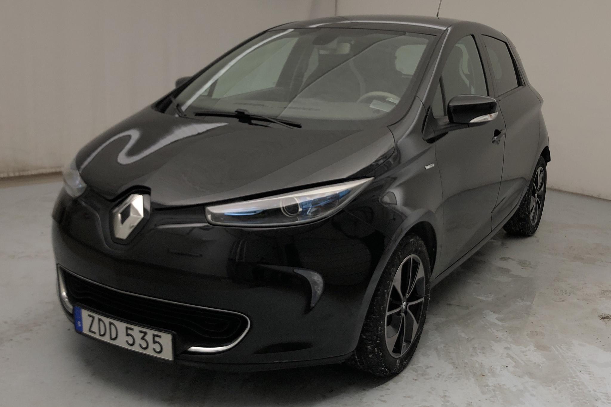 Renault Zoe 41 kWh R90 (92hk) - 5 220 mil - Automat - svart - 2018