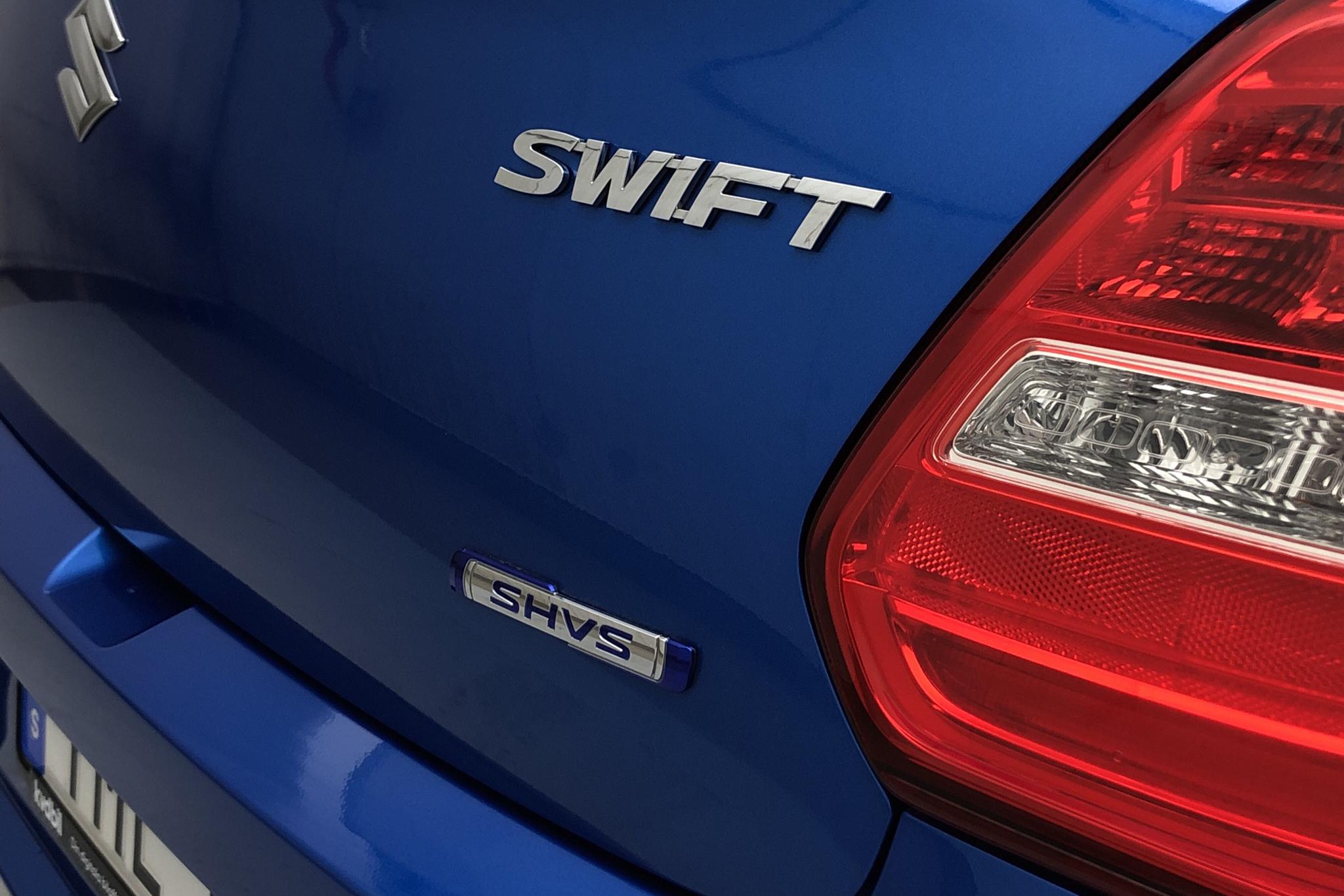 Suzuki Swift 1.2 SHVS 5dr (90hk) - 1 340 mil - Manuell - blå - 2017