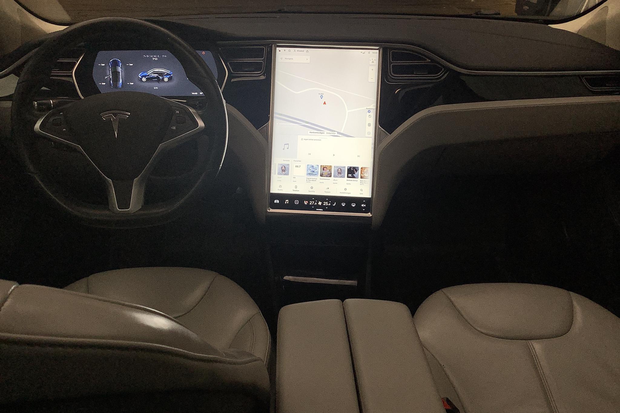 Tesla Model S 70 (334hk) - 131 260 km - Automatic - blue - 2015