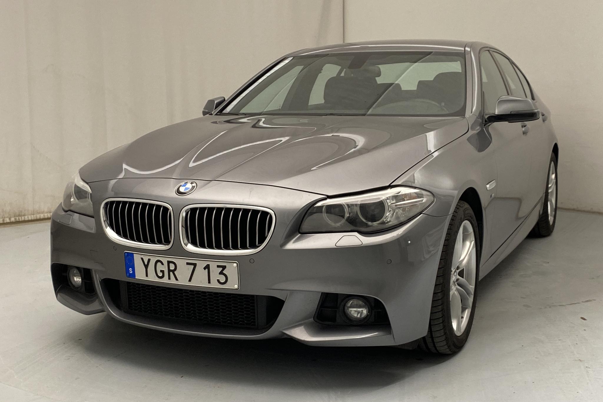 BMW 520d xDrive Sedan, F10 (190hk) - 93 690 km - Automatic - gray - 2016