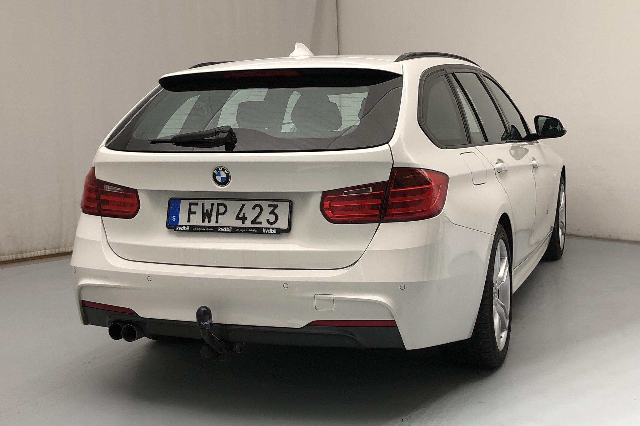 BMW 320d xDrive Touring, F31 (184hk) - 6 083 mil - Automat - vit - 2015