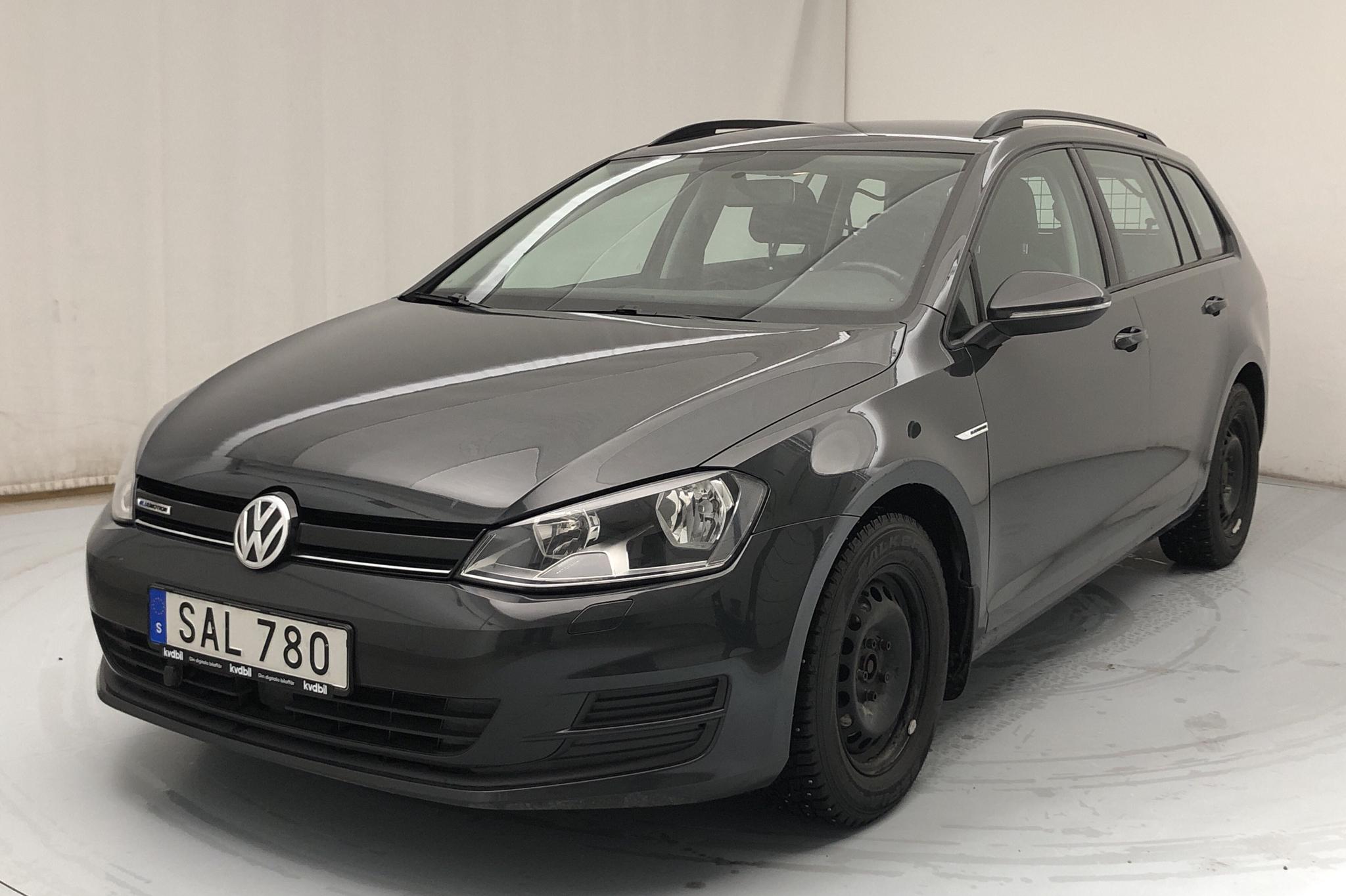 VW Golf VII 1.4 TGI BlueMotion Sportscombi (110hk) - 92 310 km - Automatic - Dark Grey - 2016