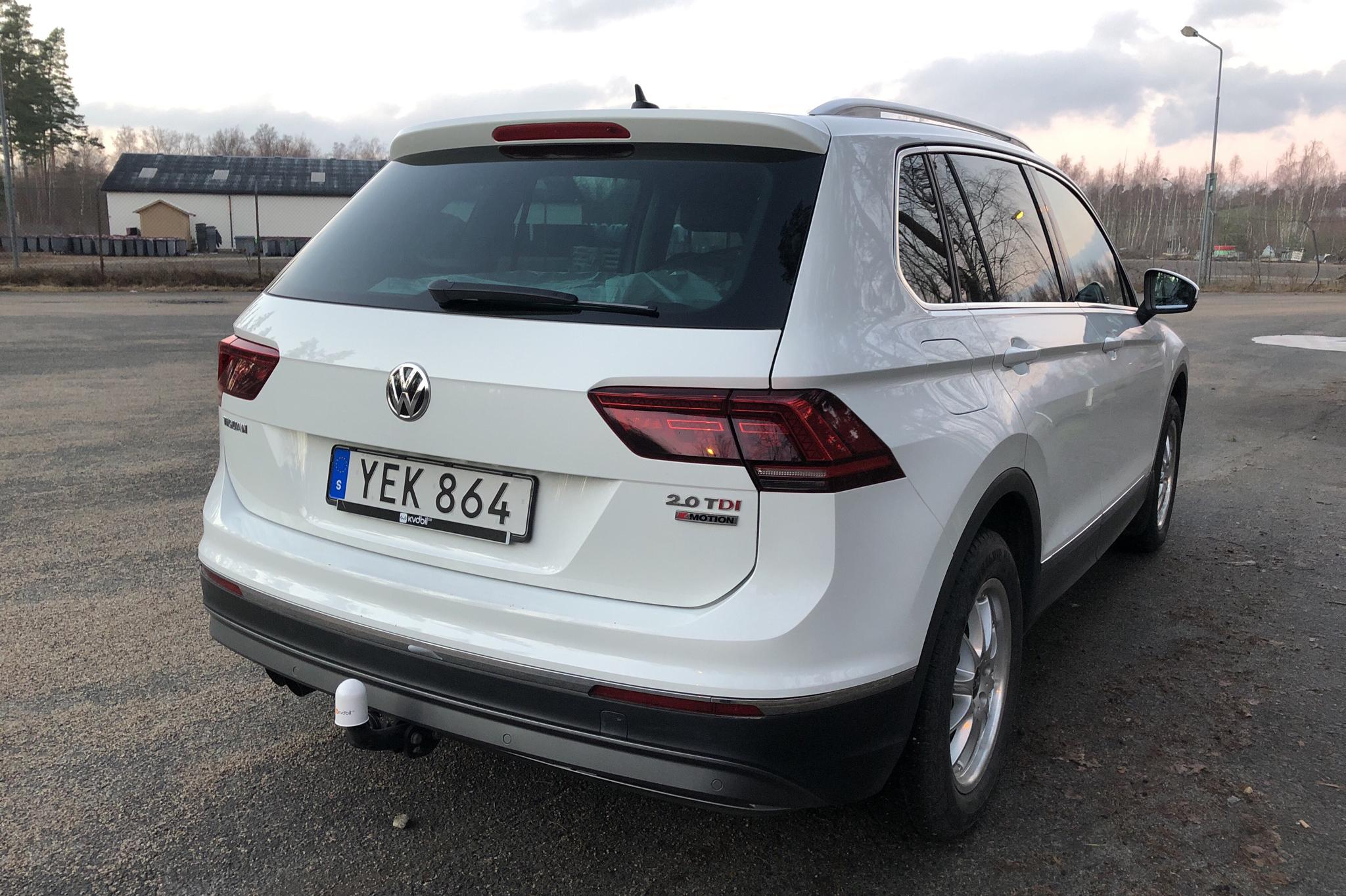VW Tiguan 2.0 TDI 4MOTION (190hk) - 104 760 km - Automatic - white - 2017