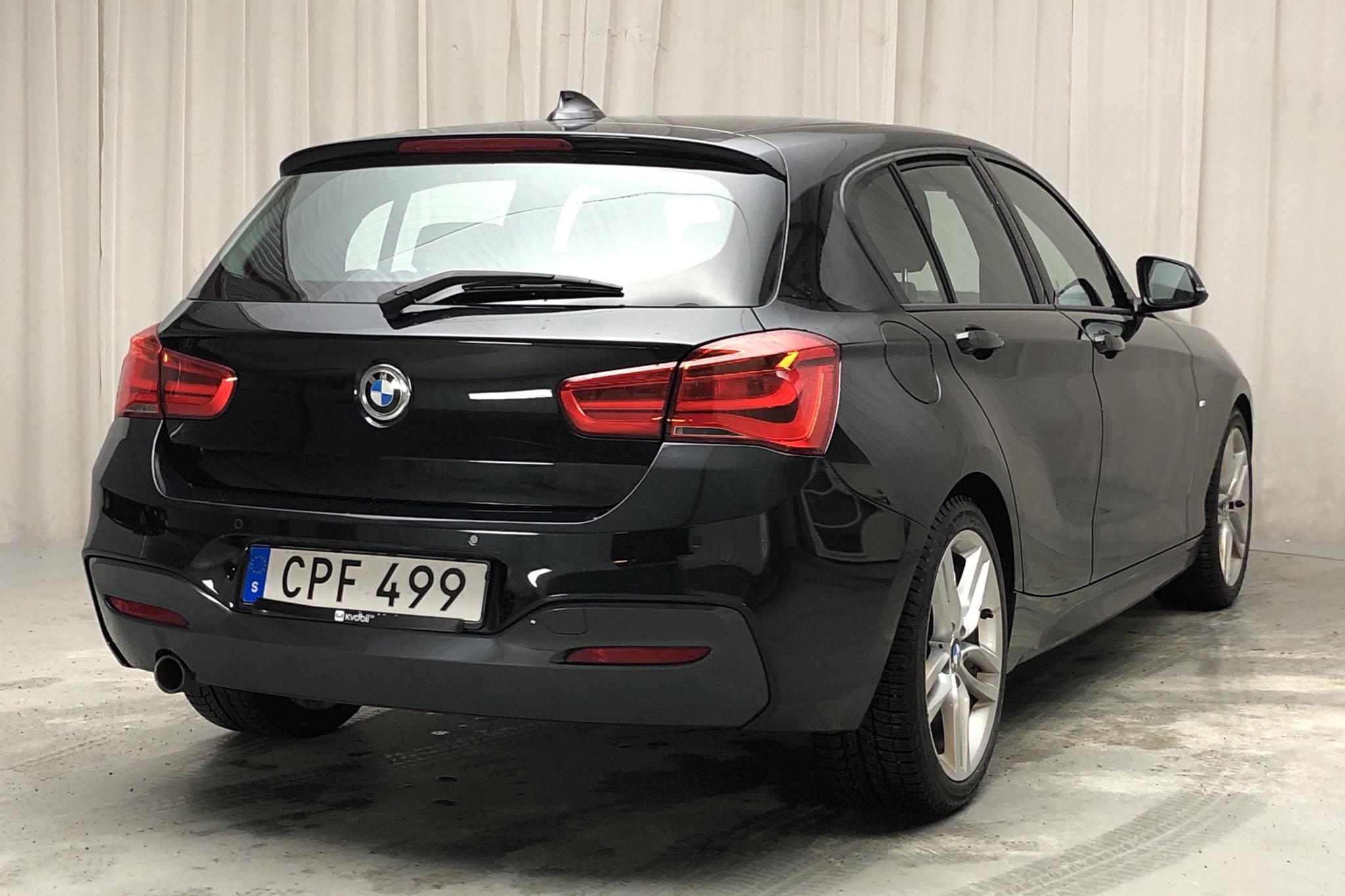 BMW 118d 5dr, F20 (150hk) - 165 750 km - Automatic - black - 2016