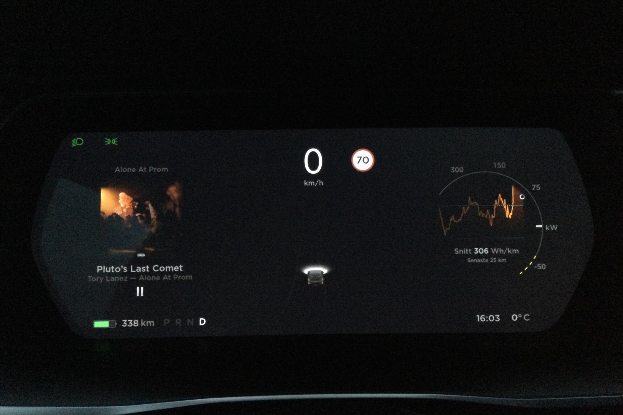 Tesla Model S 100D - 9 900 mil - Automat - svart - 2018
