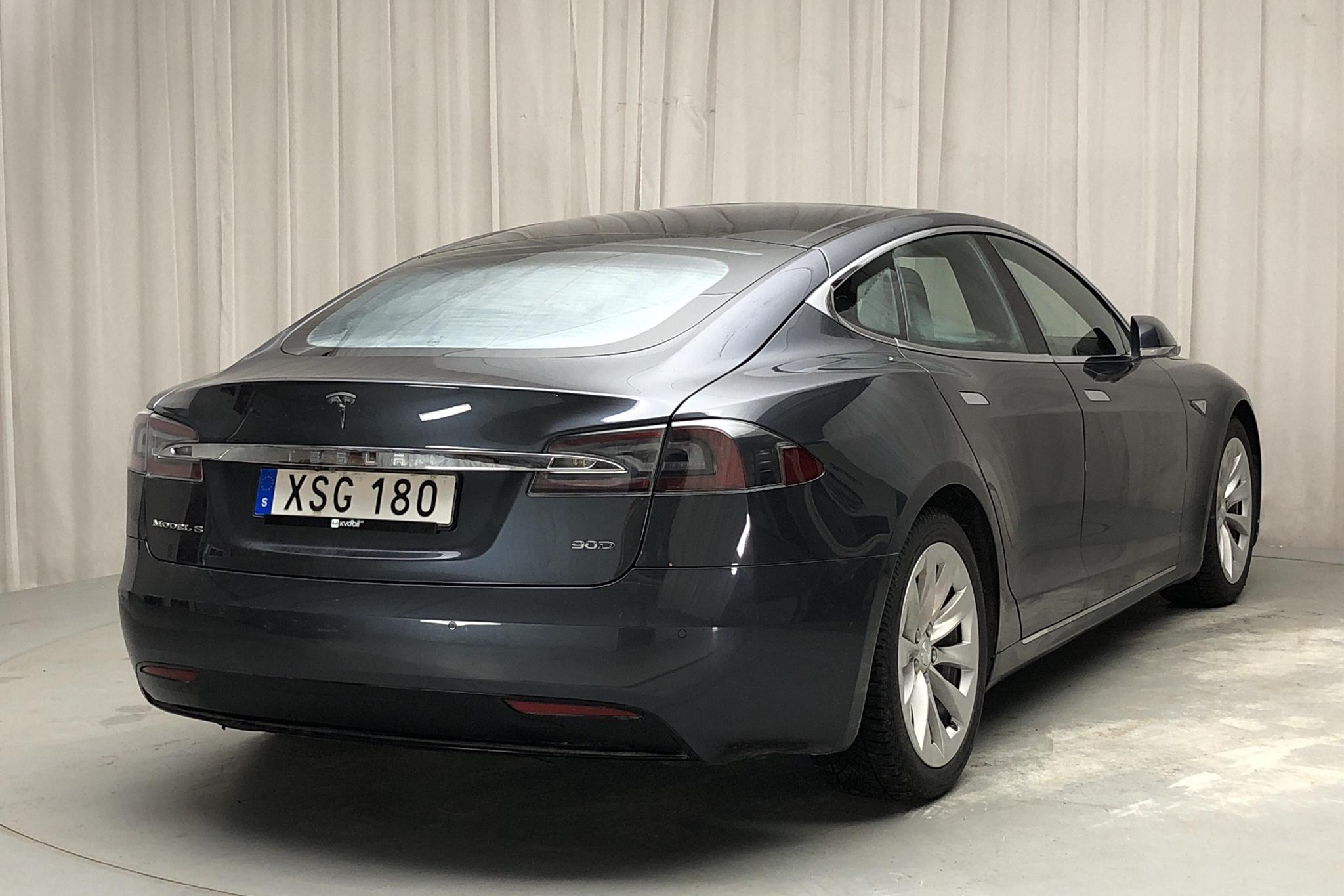 Tesla Model S 90D (428hk) - 12 833 mil - Automat - grå - 2016