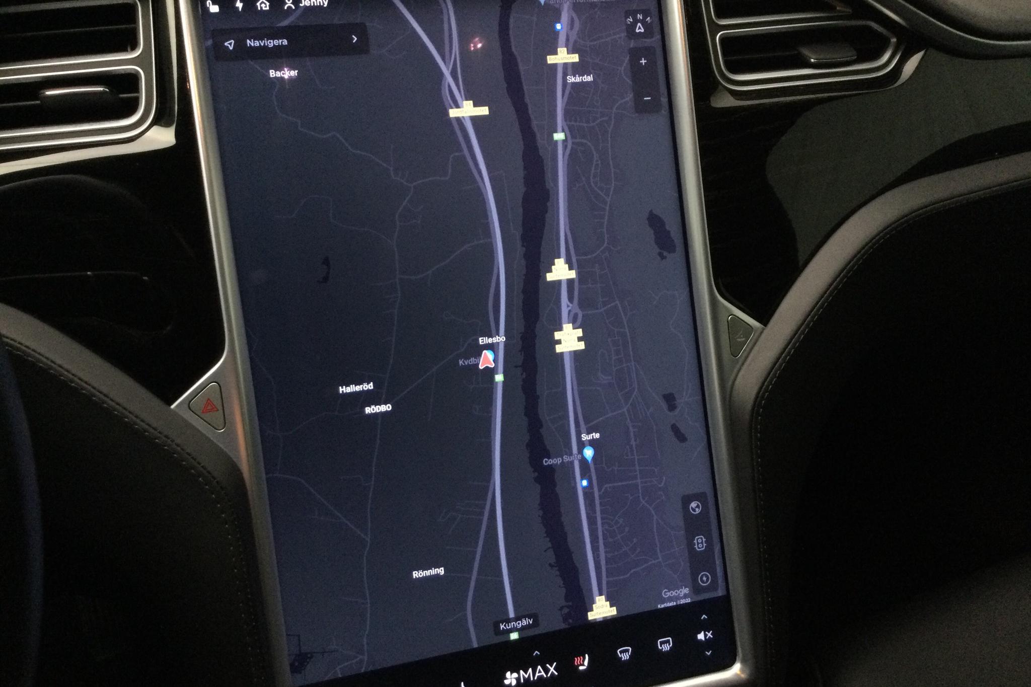Tesla Model S 90D (428hk) - 128 330 km - Automatic - gray - 2016