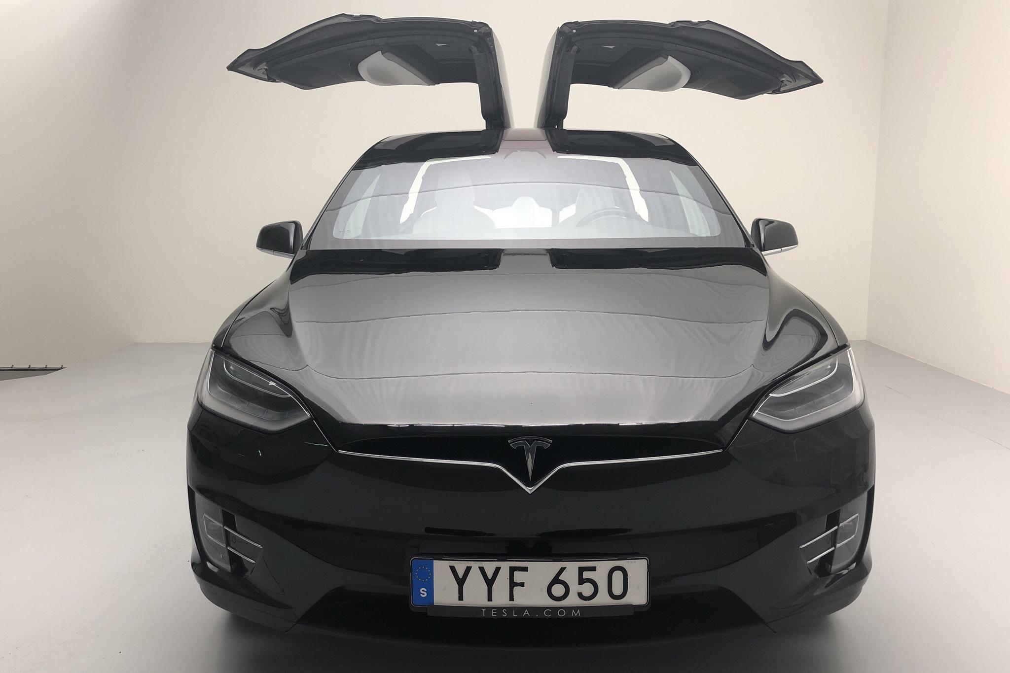Tesla Model X 100D - 6 048 mil - Automat - svart - 2018