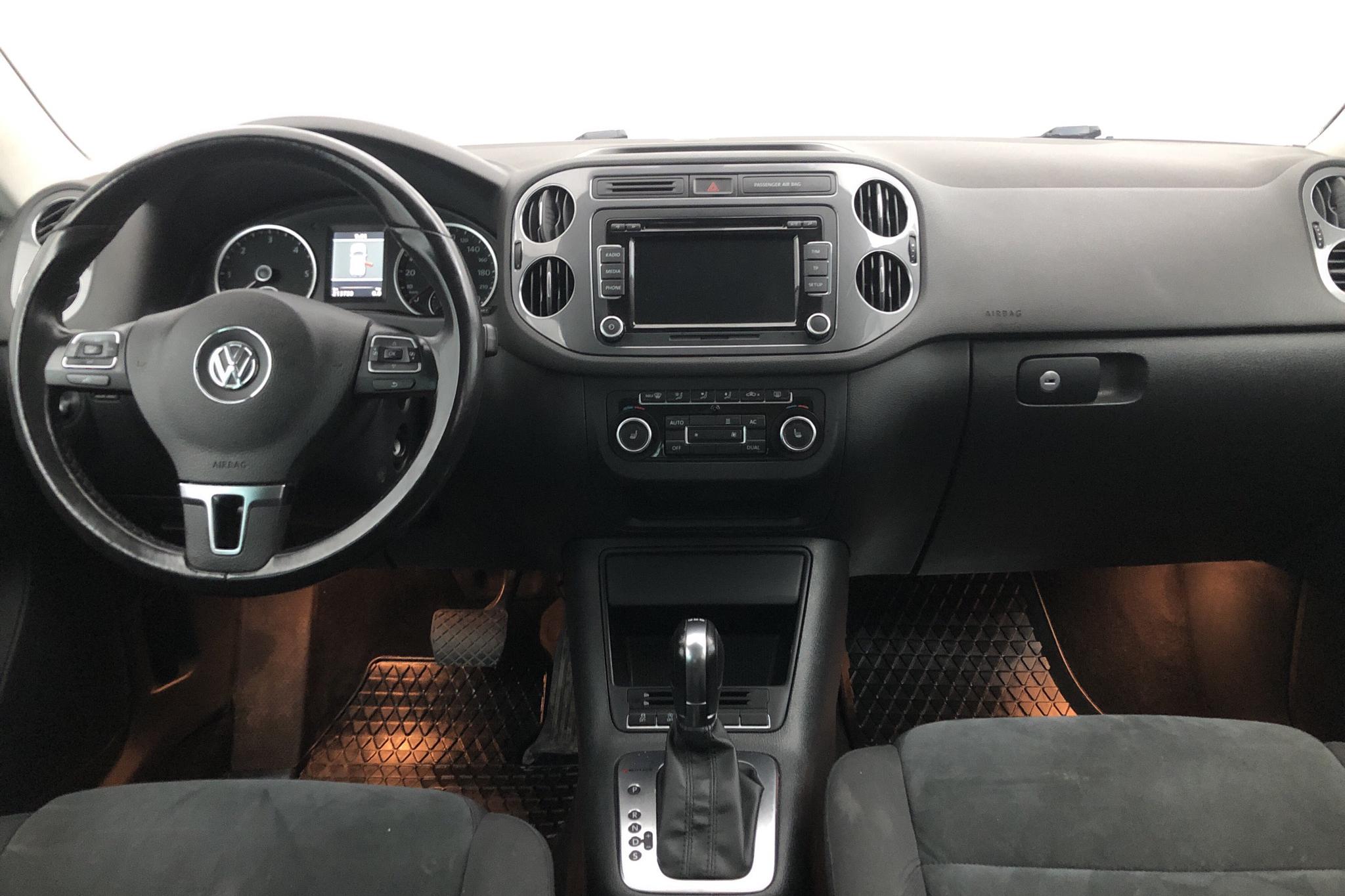 VW Tiguan 2.0 TDI 4MOTION BlueMotion Technology (140hk) - 213 720 km - Automatic - Dark Grey - 2012